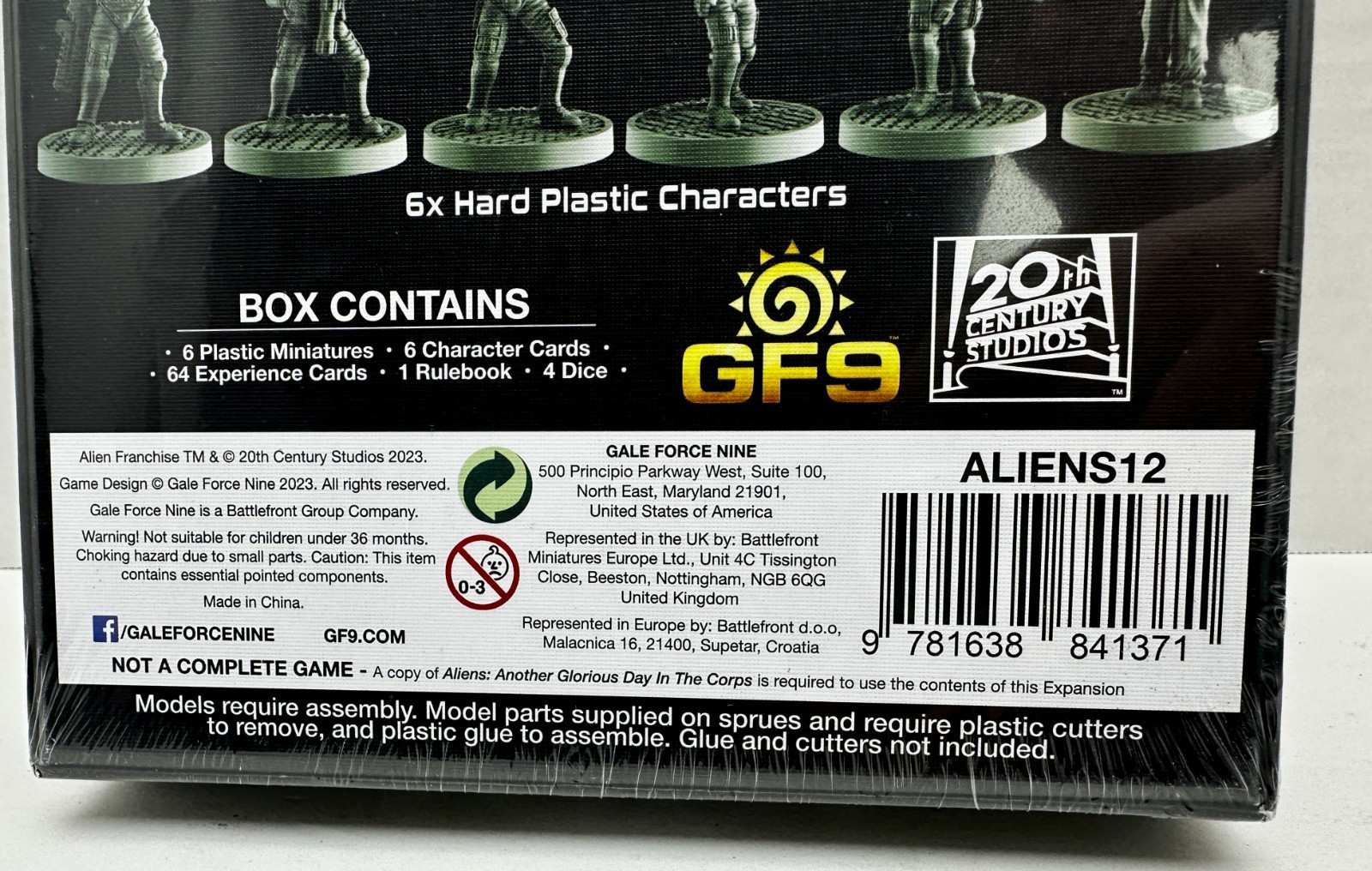 Aliens GF9 Ultimate Badasses Expansion ALIENS12 Gale Force Nine