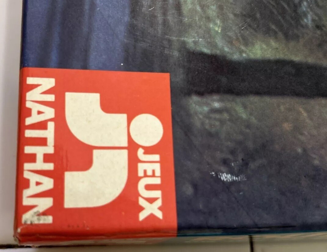 Vintage 1976 Jeux Nathan ROUTES DE FRANCE Board Game French Game RARE Complete