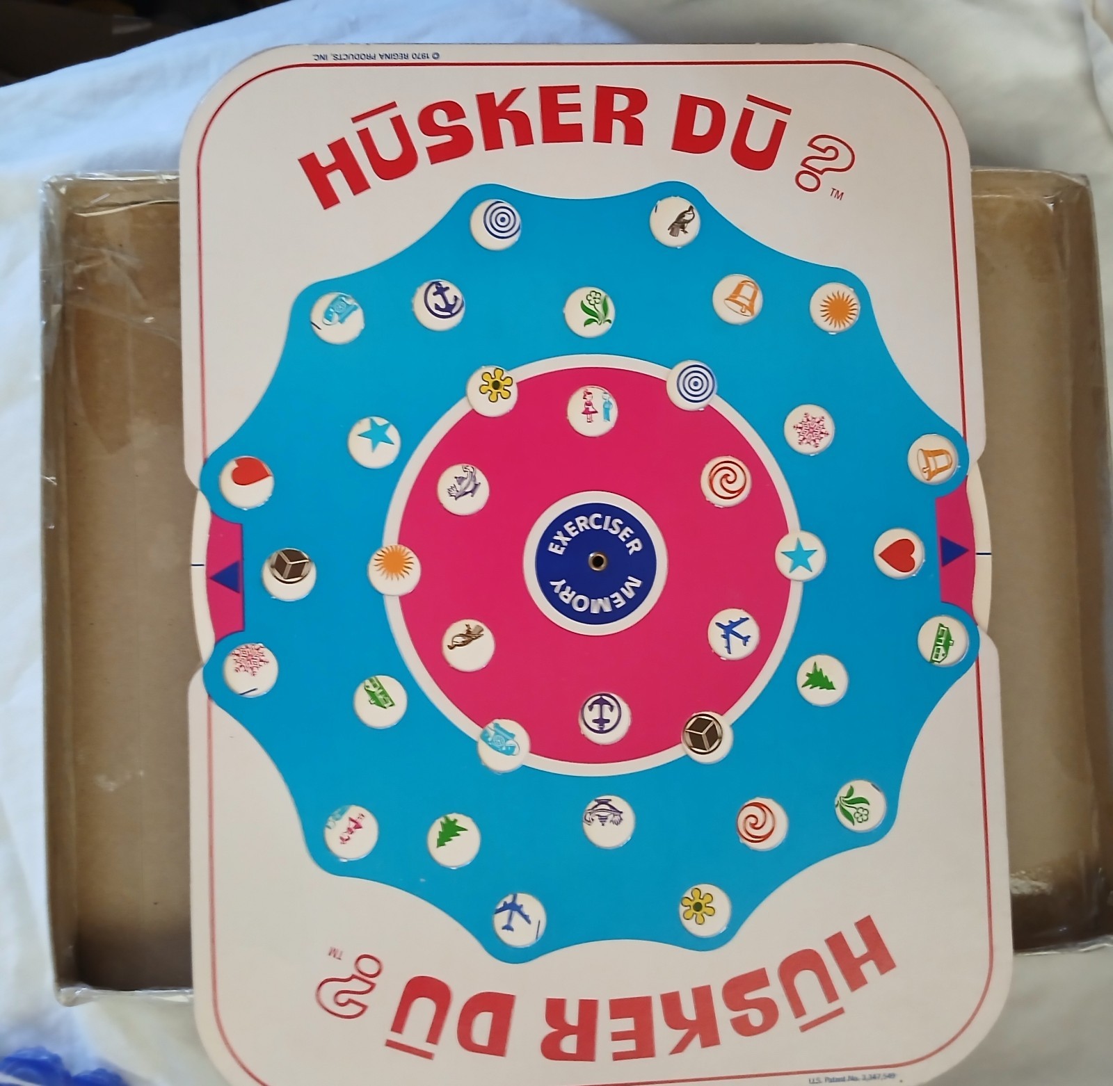 Vintage 1970 Regina Husker Du “Do You Remember?” Family Memory Game COMPLETE!
