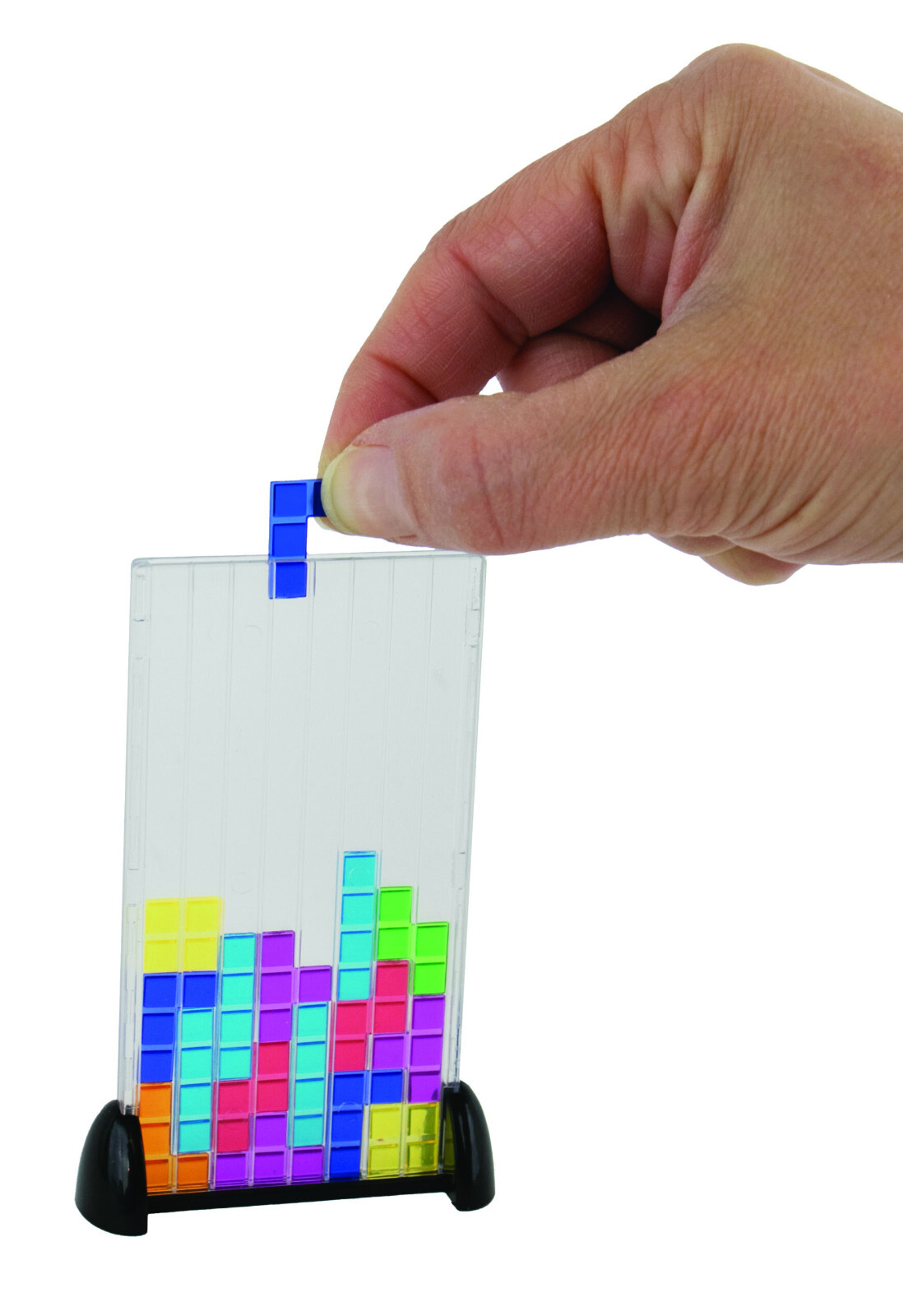 World’s Smallest TETRIS Head to Head 2 Player Strategy Game Toy Miniature