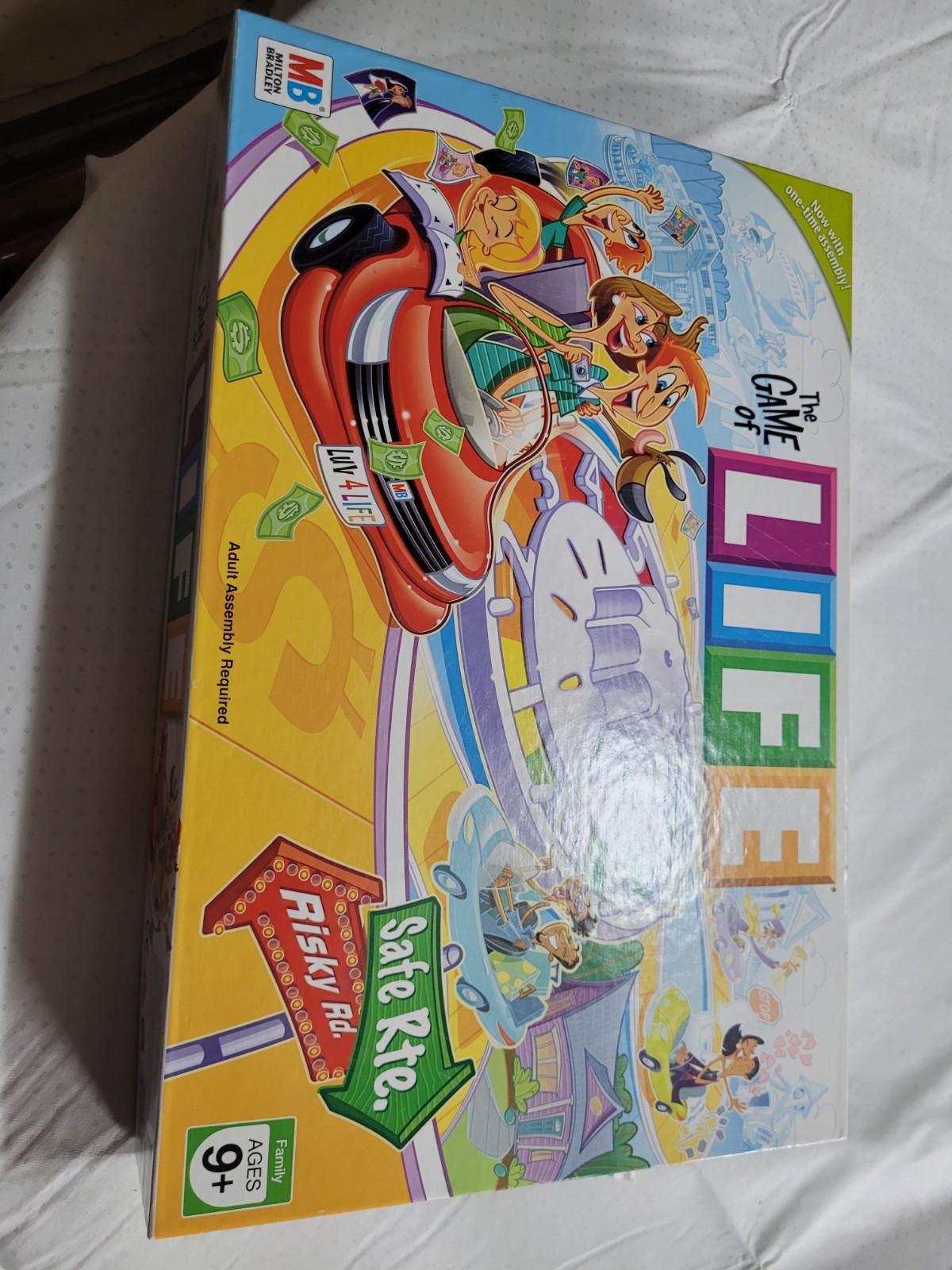 The Game Of Life board game 2 to 6 players 9+ assembled fantastic condition