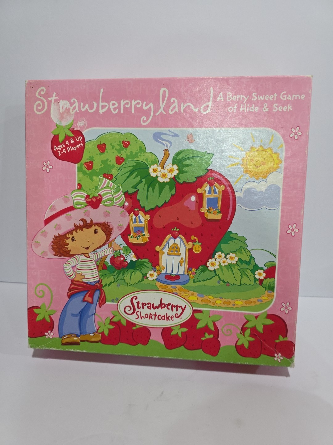 Strawberry Shortcake Strawberryland A Berry Sweet Game Roseart 2003 Vtg