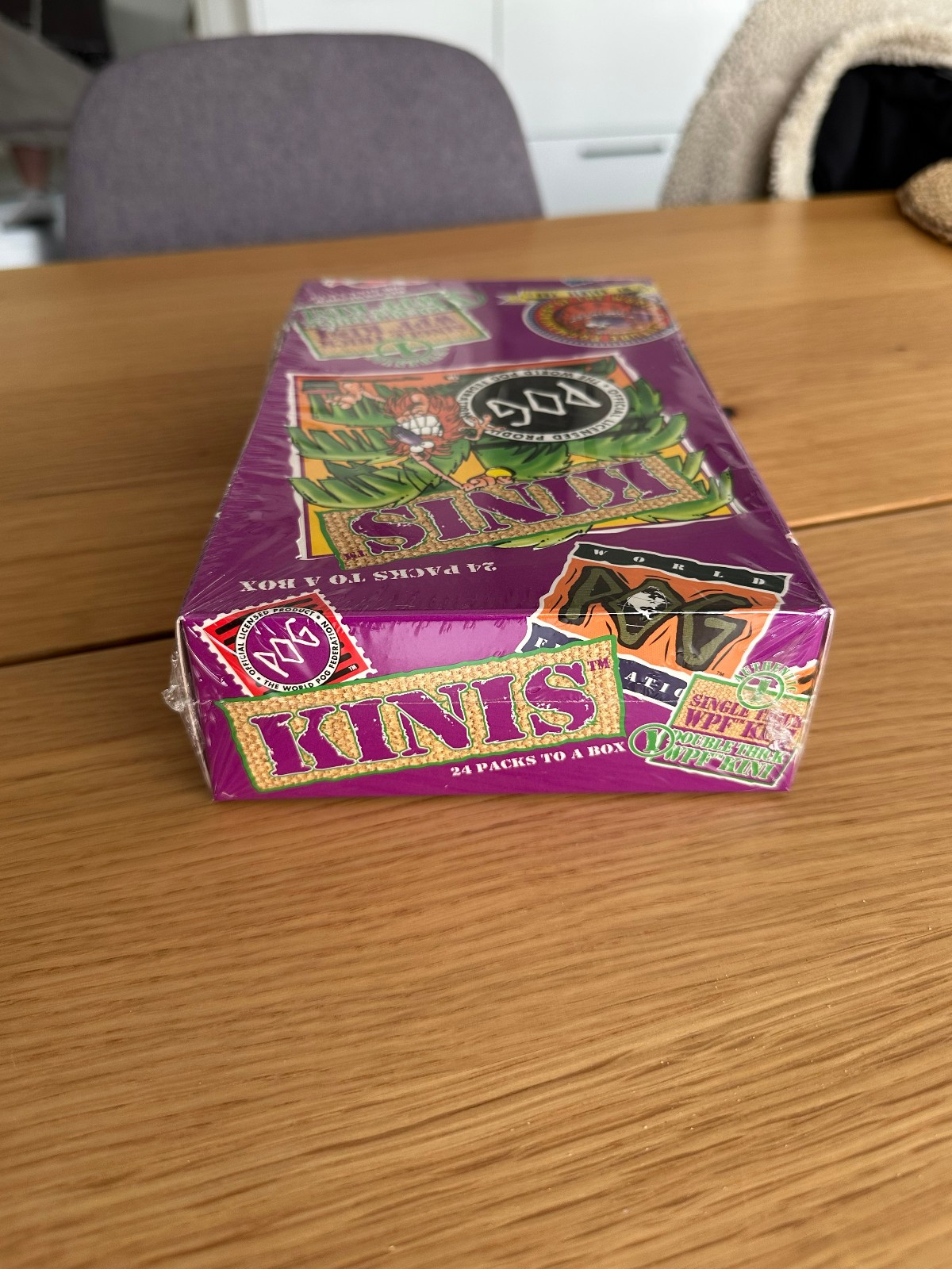 Pog Kinis 1994 Sealed Display Box – 24 Booster Packs – Factory Sealed Boosters