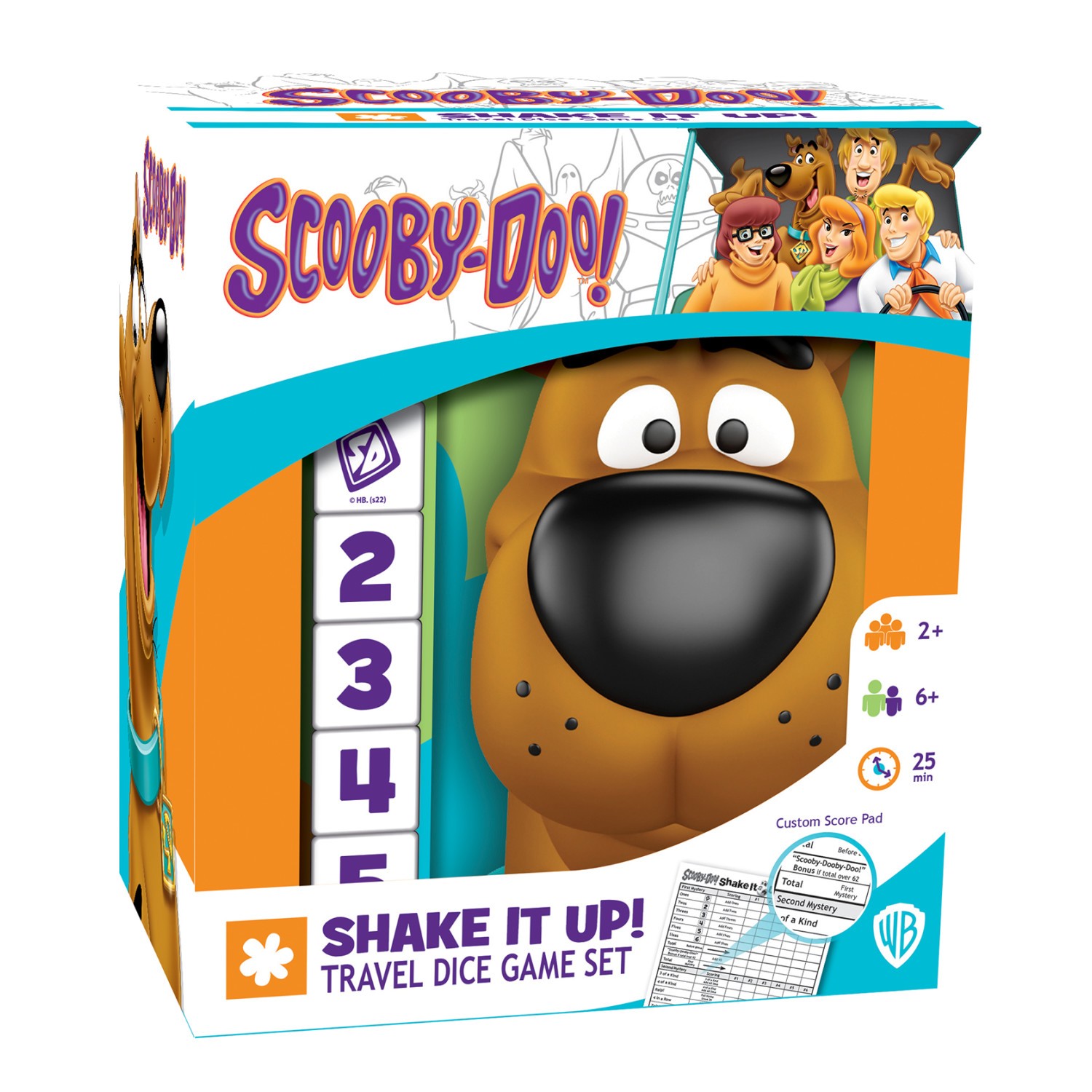 MasterPieces – Scooby-Doo! – Officially Licensed Shake It Up! Dice Game