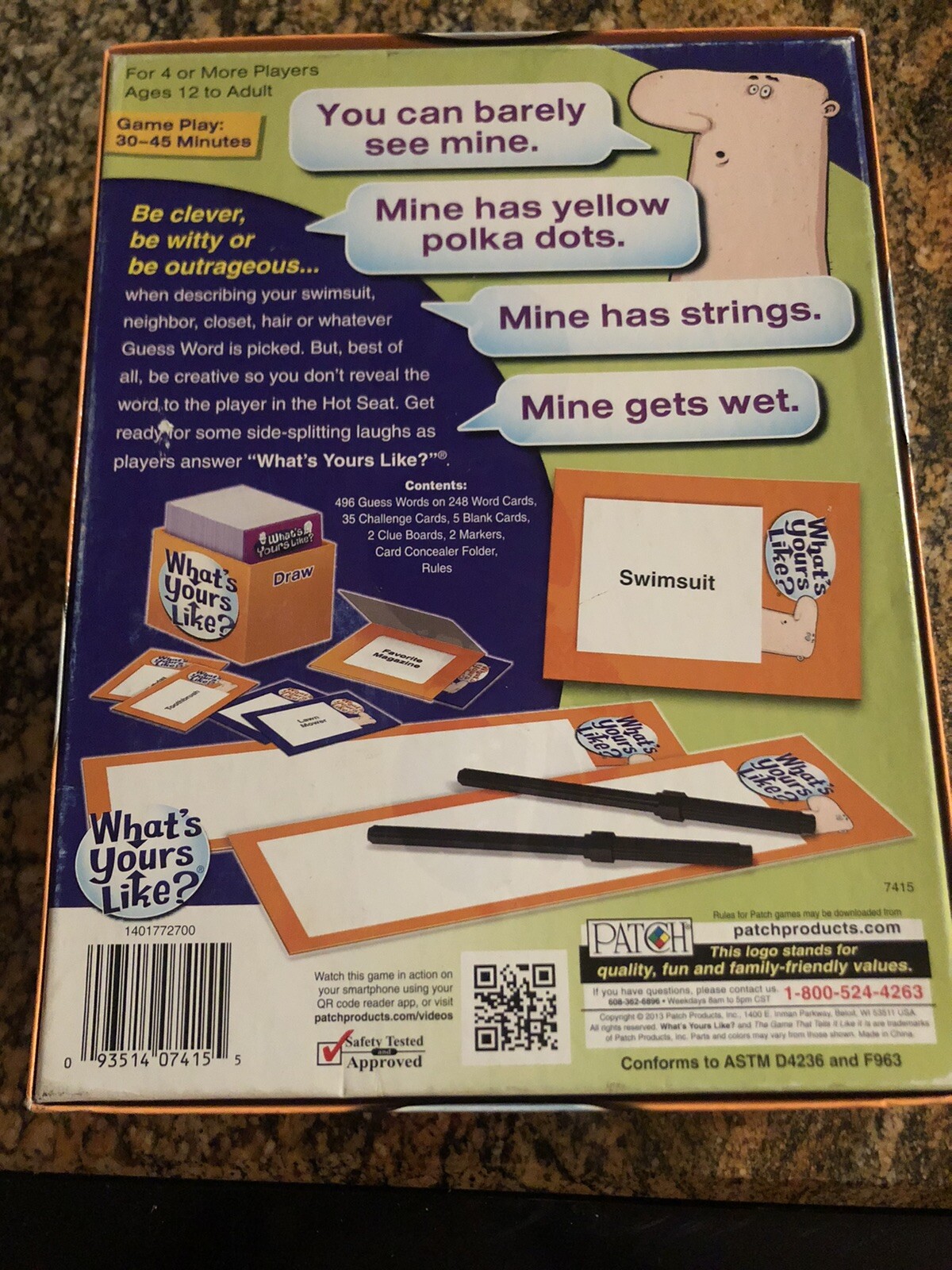 Whats Yours like? Board Game