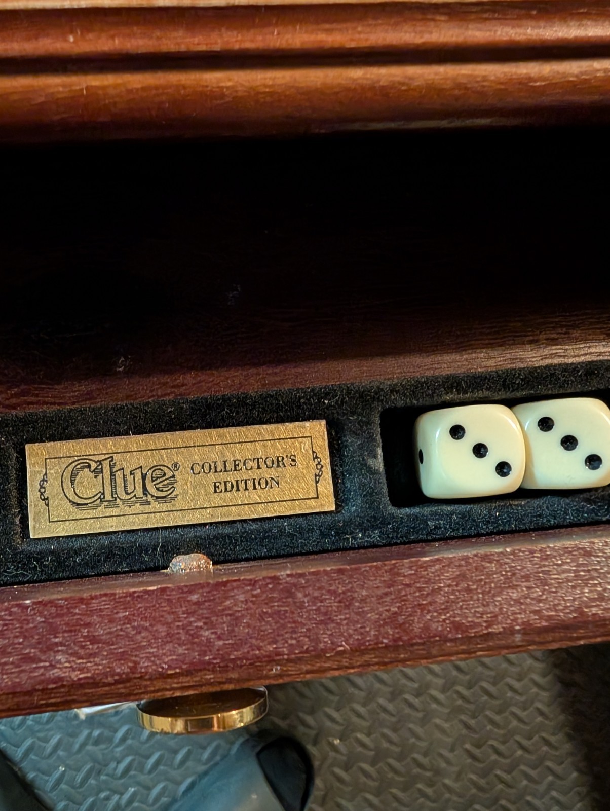 RARE CLUE Franklin Mint Deluxe Collectors Edition REAL GOLD PLATED (No Pieces)