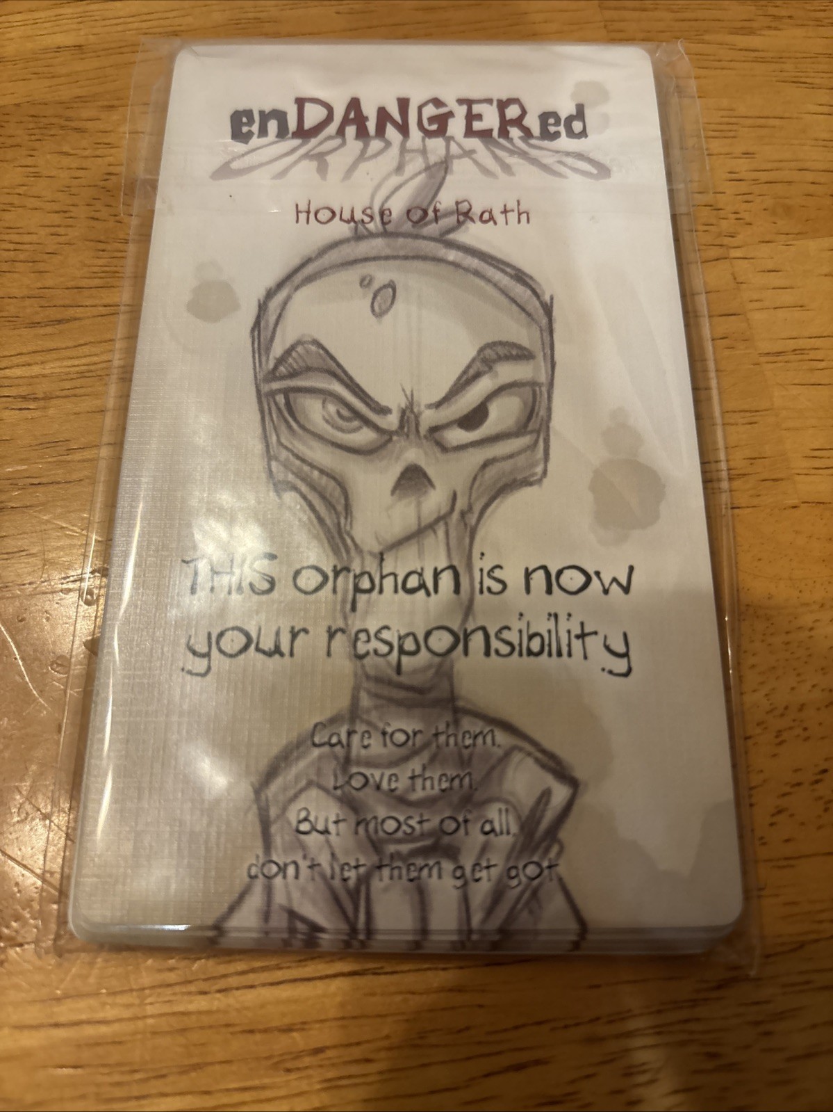 Endangered Orphans: House Of Rath Game Joe Boyden , Age 14+ VGC READ