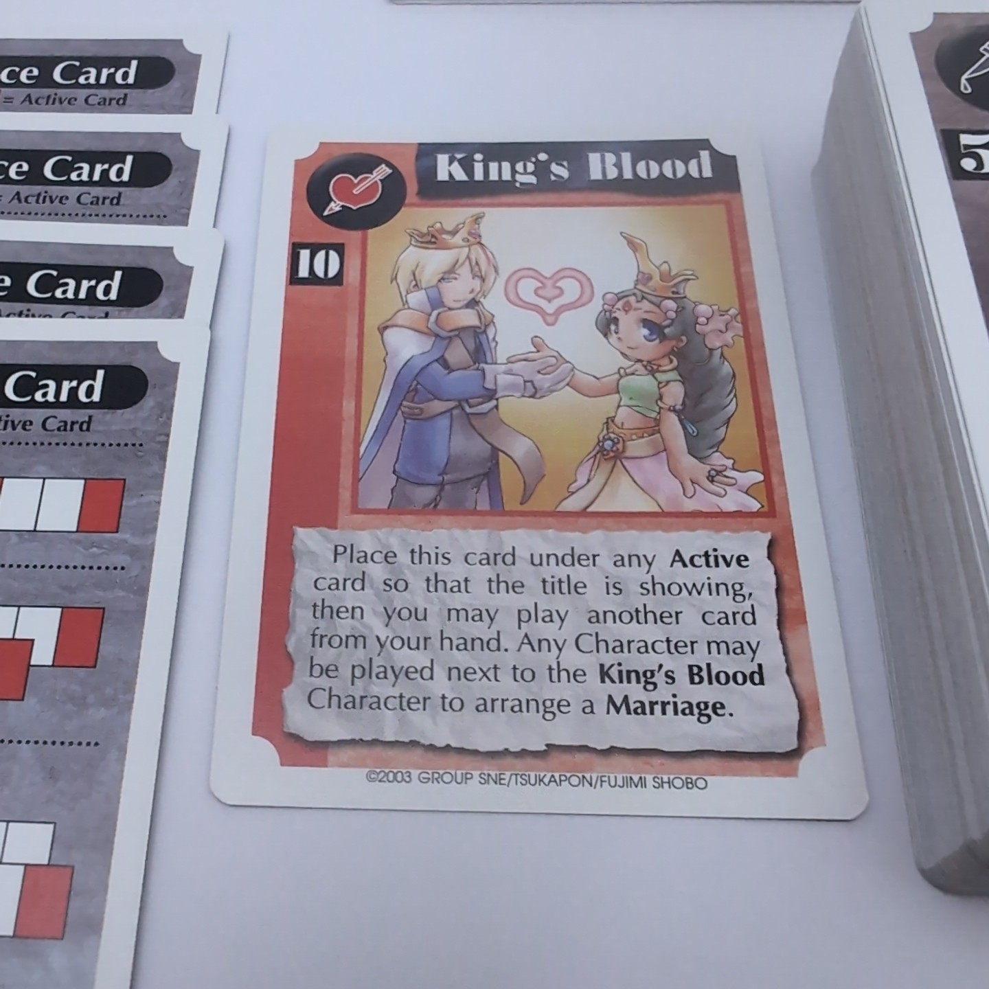 King’s Blood Card Game – Steve Jackson Games – RARE 2003 100% Complete Nice