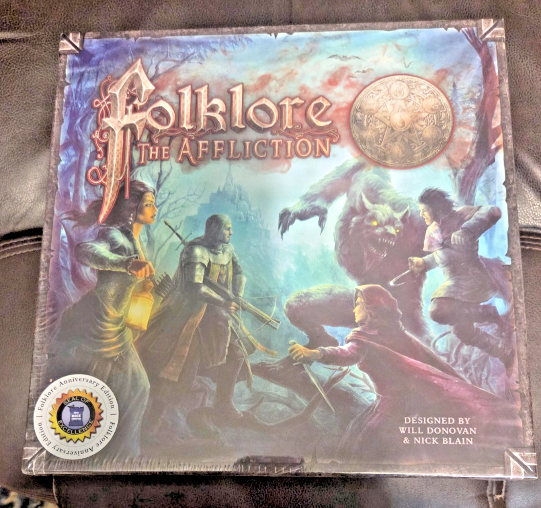 Folklore: The Affliction Anniversary Ed. (Greenbrier Games) (New, Still Sealed!)