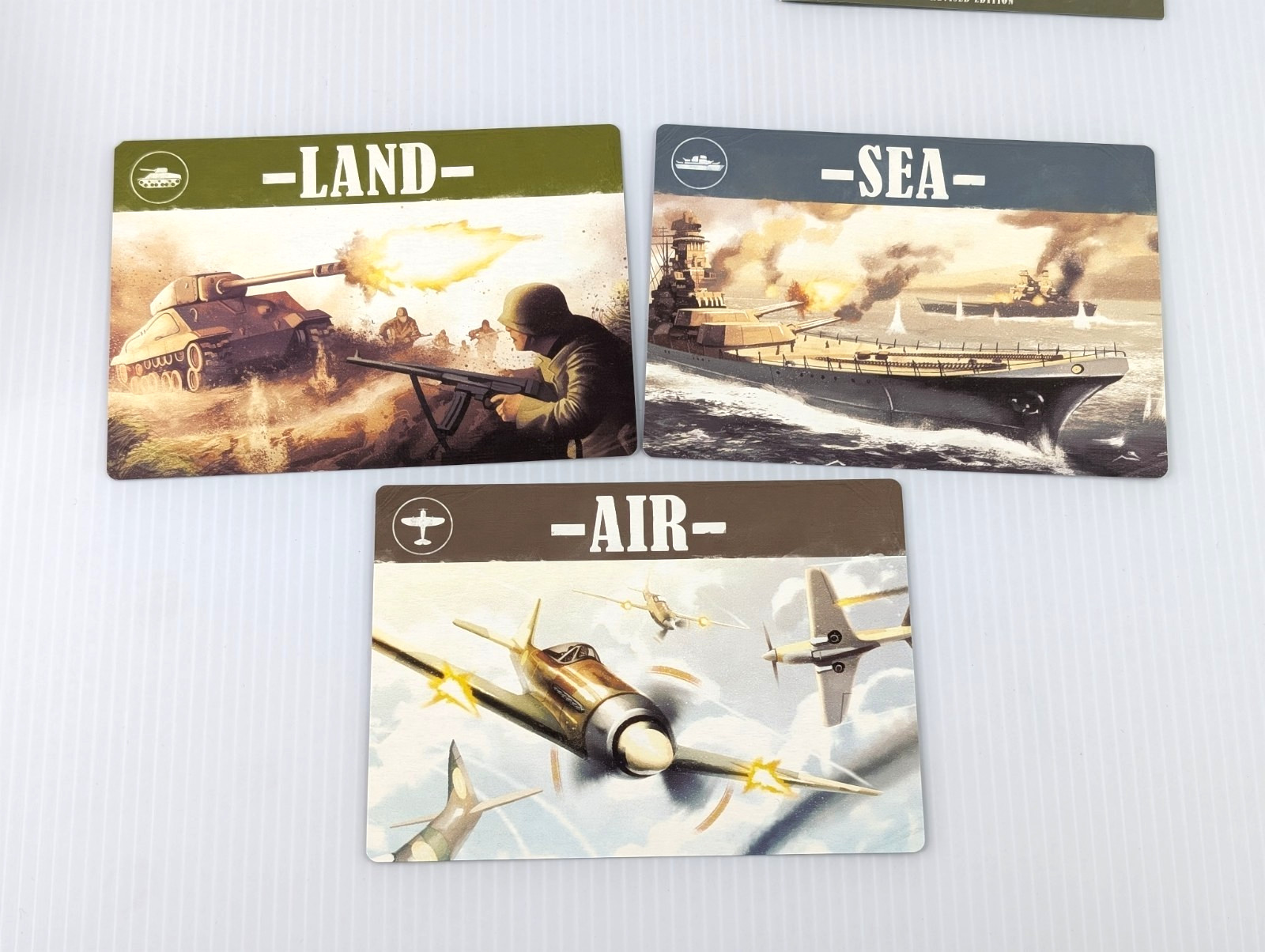 Air, Land & Sea Card Board Game Arcane Wonders, 100% COMPLETE