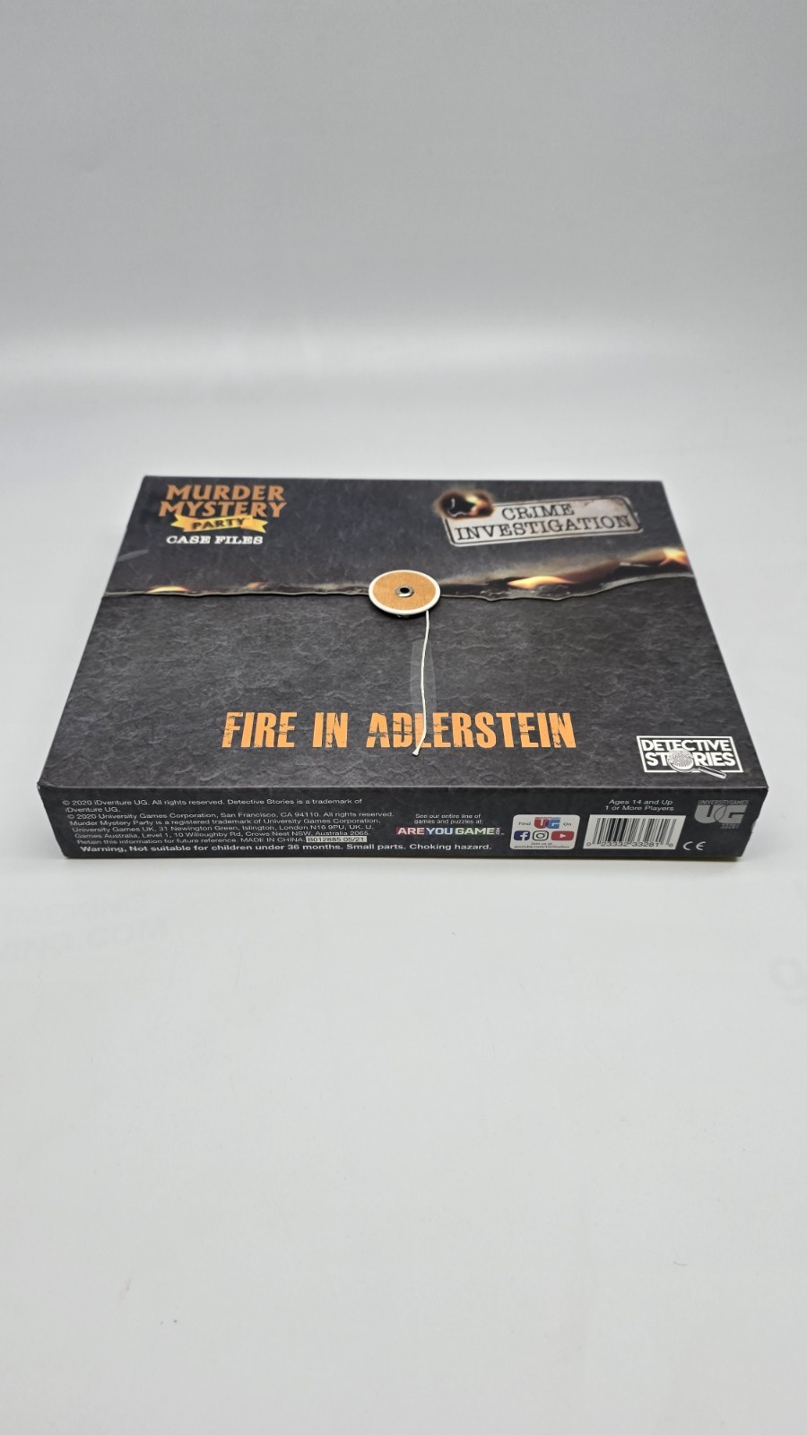 Murder Mystery Adult Party Game | Fire in Alderstein