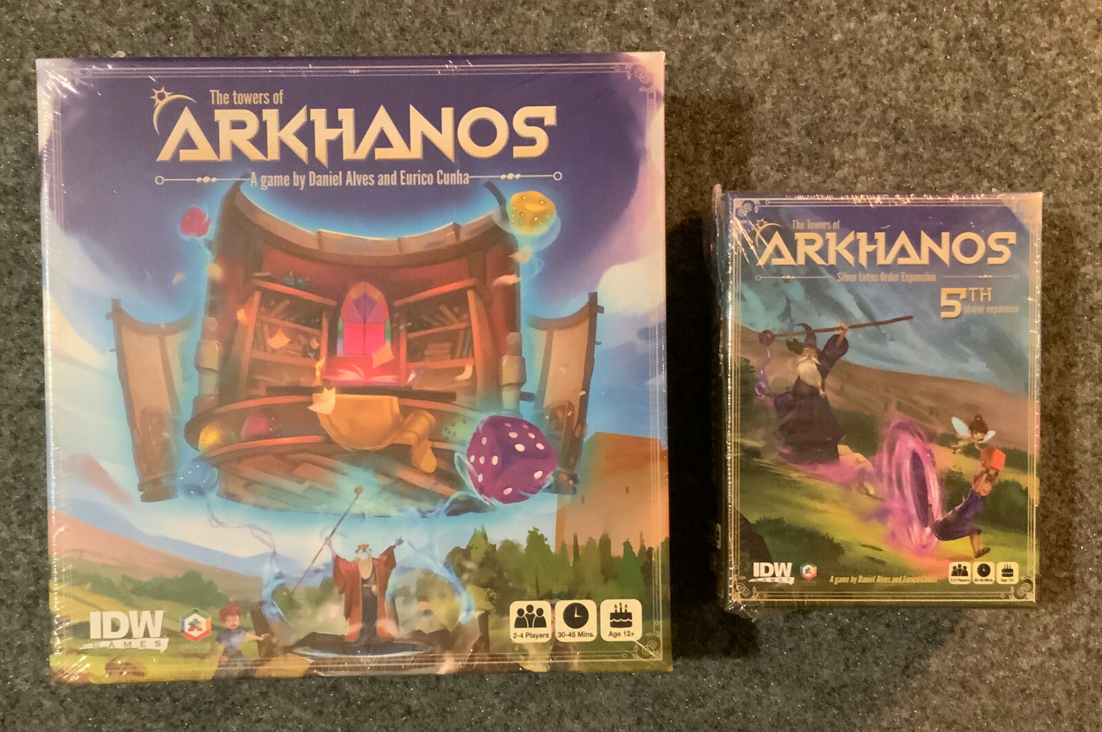 Tower of Arkhanos Board Game + Silver Lotus Order Expansion