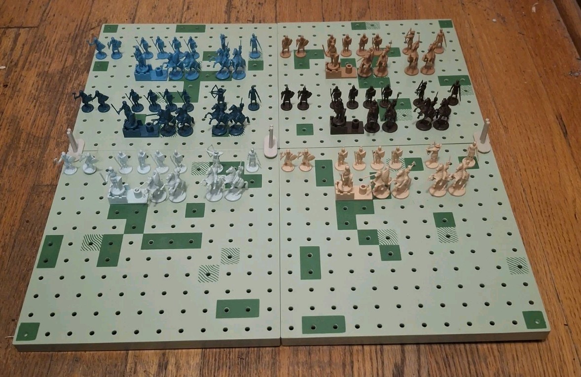 Feudal: The Game Of Siege And Conquest Vintage Board Game 1967 3M Complete VG 🔥