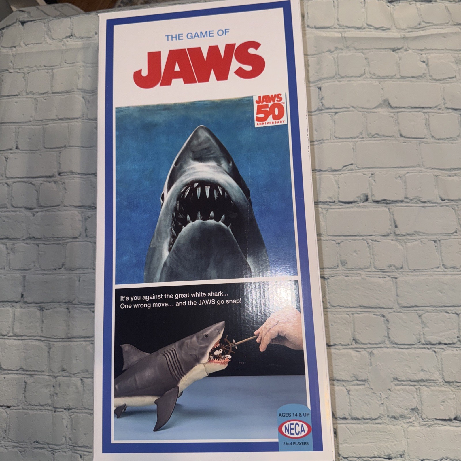 NECA The Game Of Jaws 50th Anniversary Game movie Action Figure RARE NEW