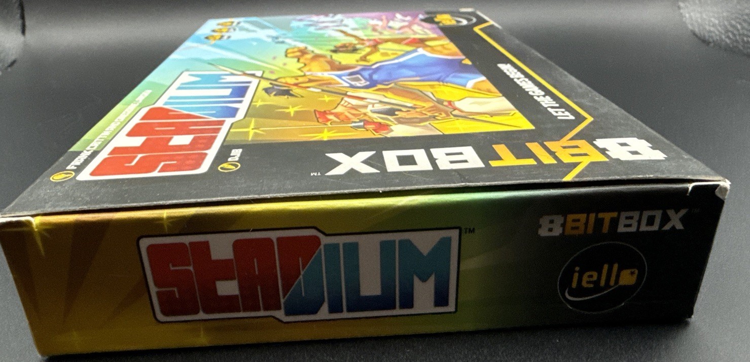 Eight Bit Box: Stadium Board Game -Very Good Box New Unused Contents, 4-6 Player