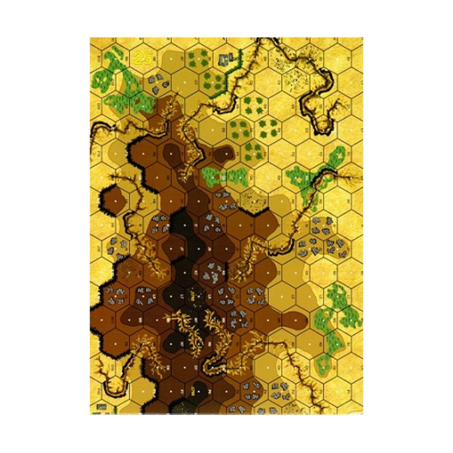 Multiman ASL Cardstock Board #25 – West of Alamein Bag NM