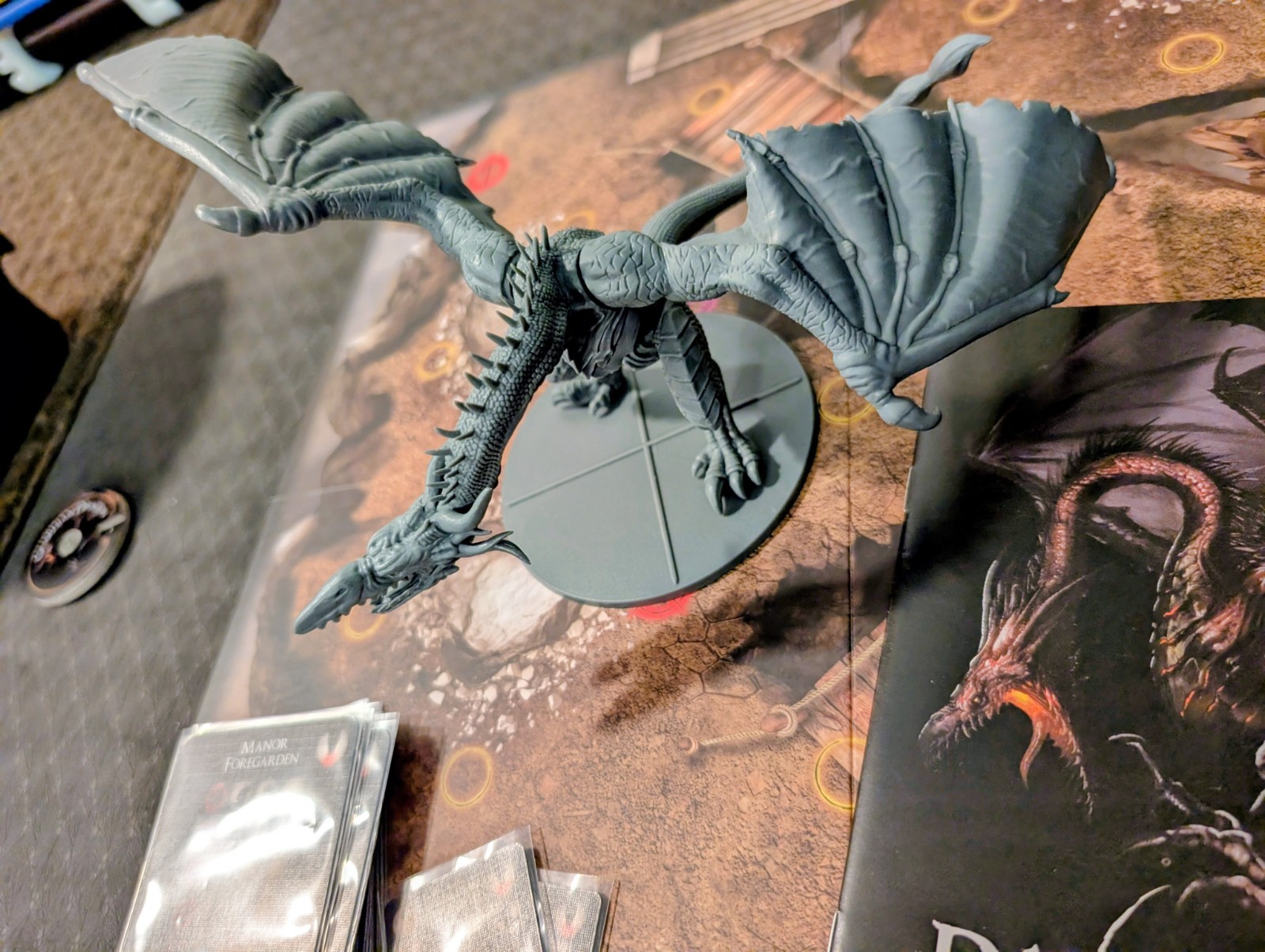 Dark Souls Board Game Kickstarter Exclusive Guardian Dragon Mega Boss Expansion