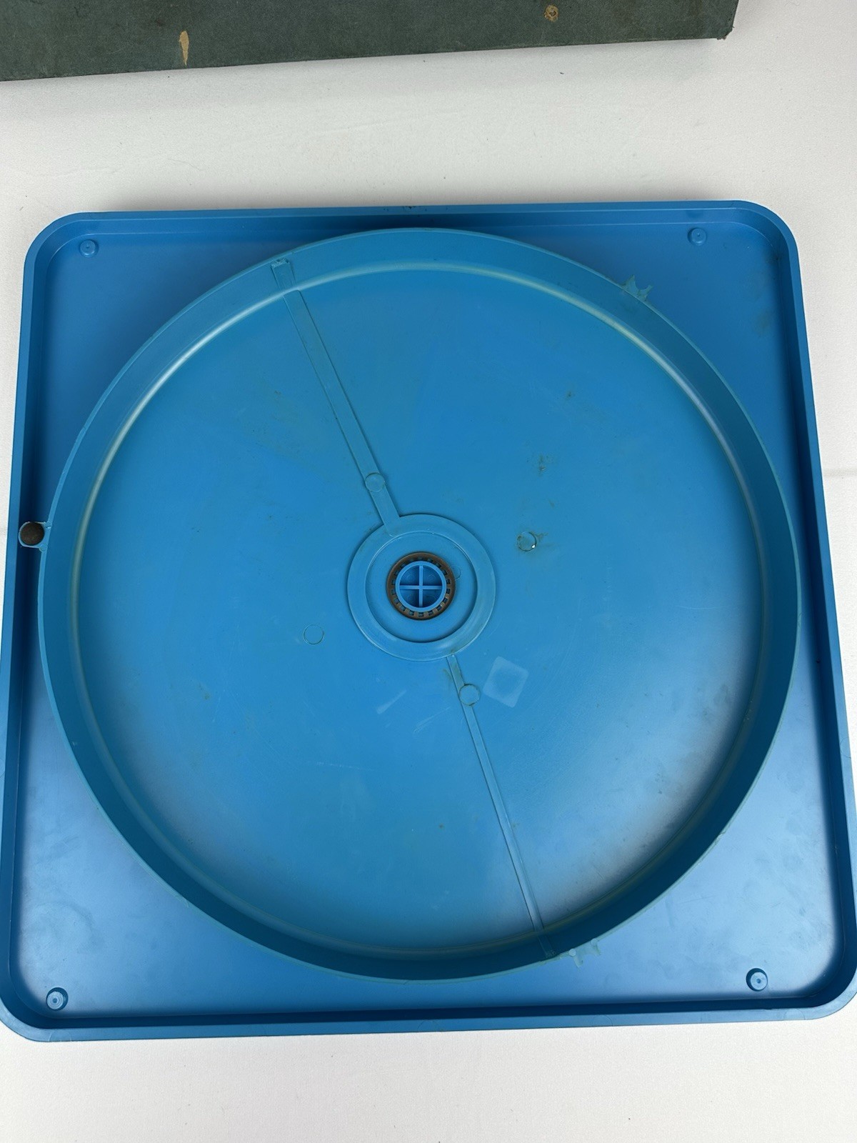 Vintage Scrabble Deluxe Edition Game Rotating Turntable 100% Complete