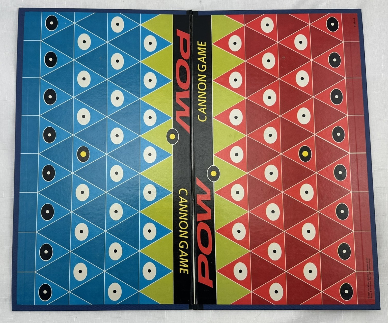 1964 POW! The Cannon Game for Boys by Milton Bradley Complete in Very Good Cond