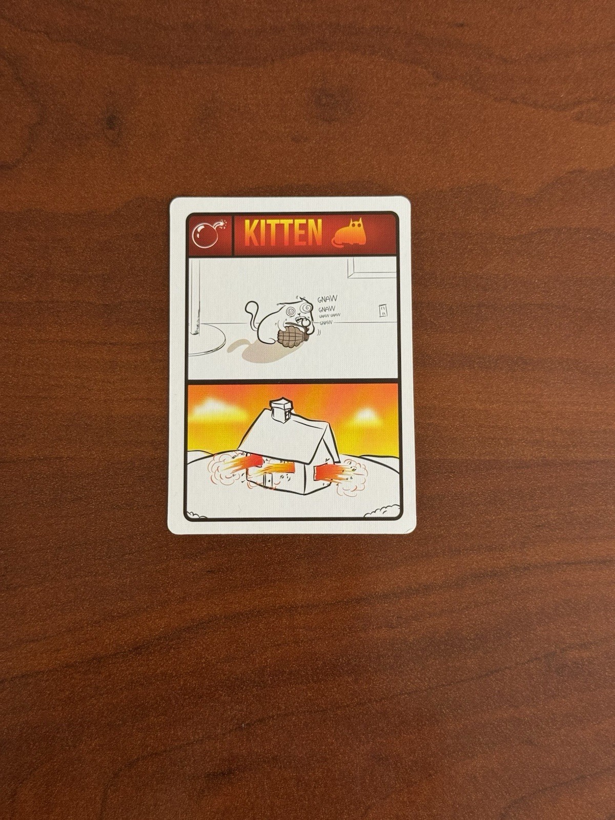 SUPER RARE Exploding Kittens Black Box Press Kit Promo, Card Only