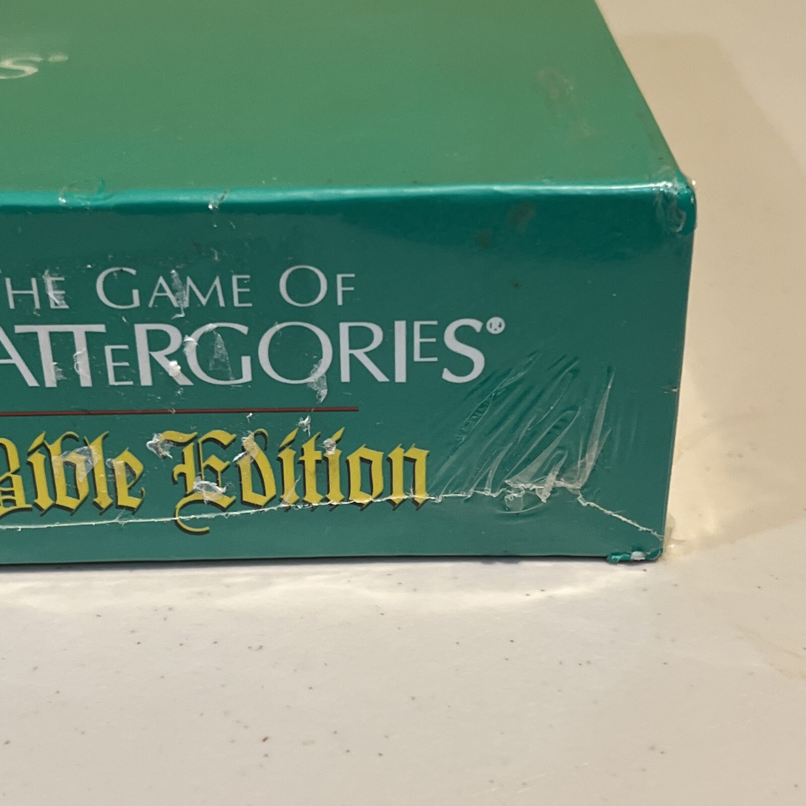 The Game of Scattergories Bible Edition Game – Hasbro 1998 New Sealed
