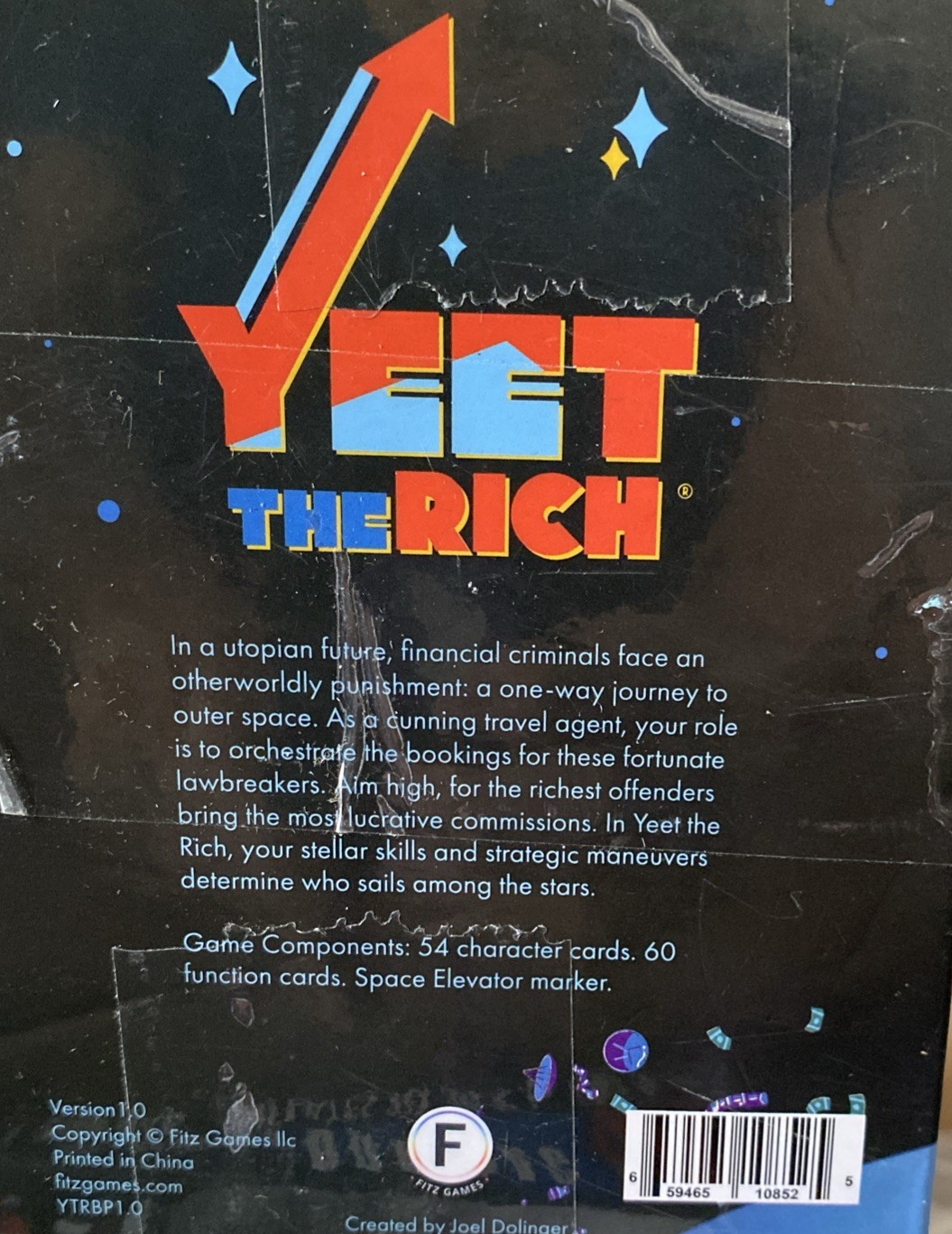Yeet The Rich Card Game 2 To 6 Players New Vintage Yet The Elite Game Night