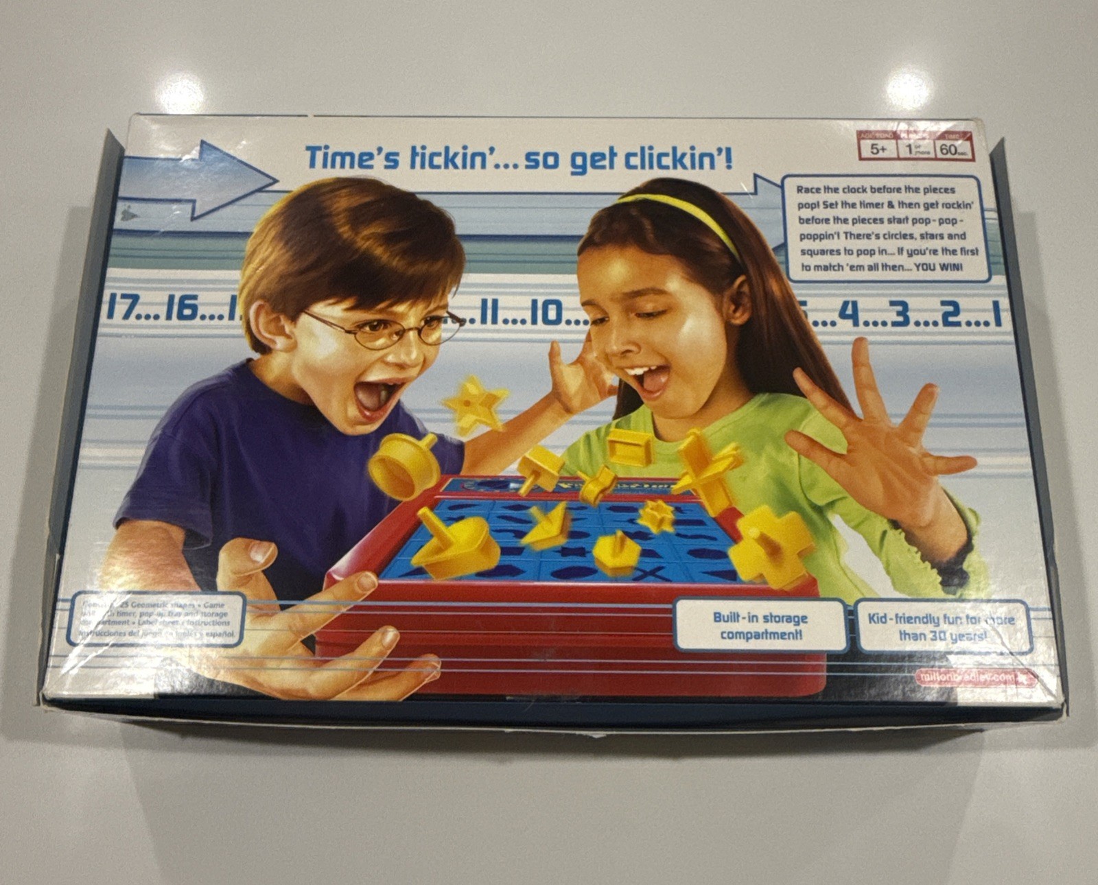 2006 Perfection Board Game Complete Tested Working Hasbro MB w/ Box Instructions