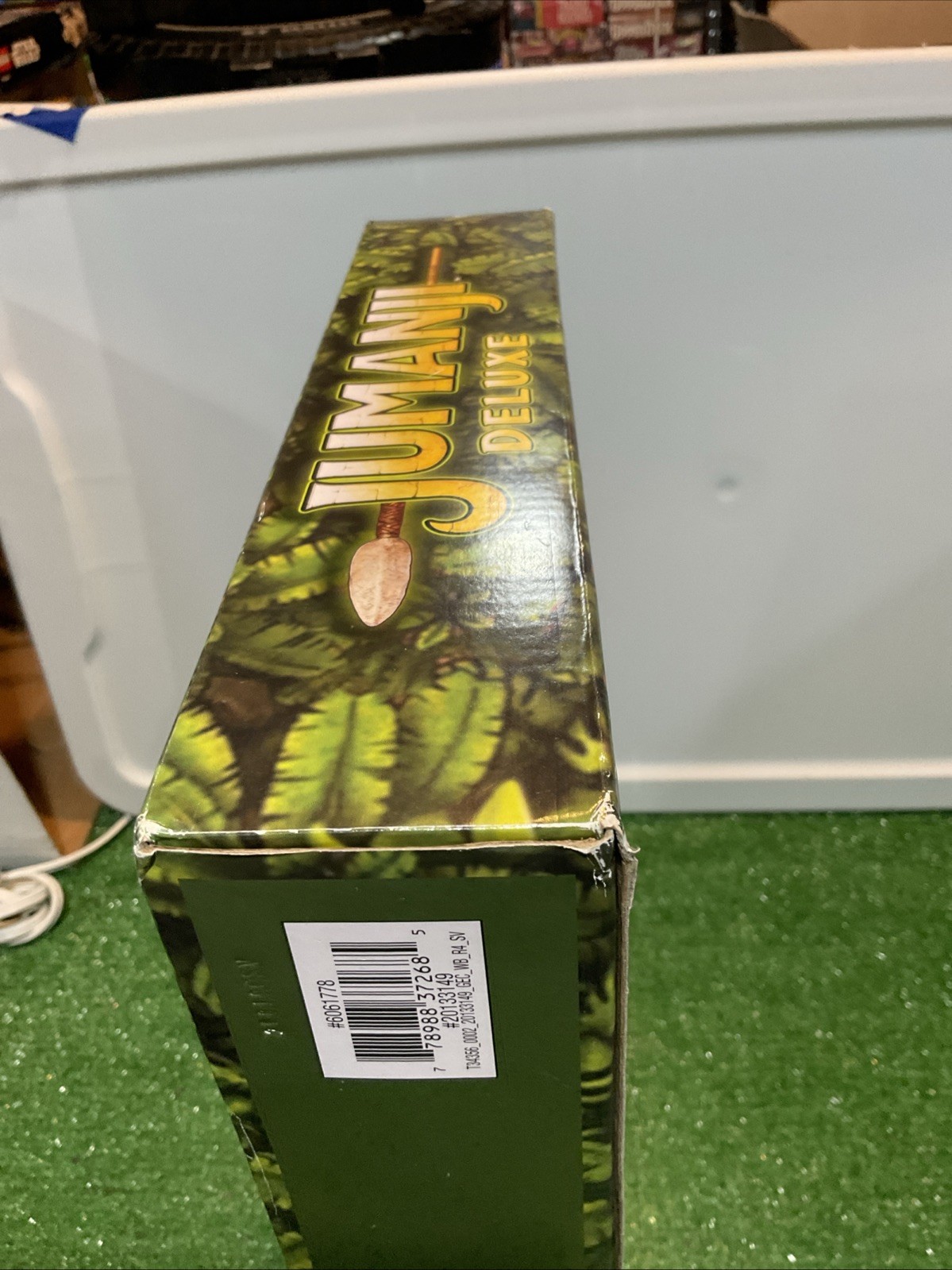 Jumanji Deluxe Electronic Adventure Board Game W/ Lights & Sound NIB New Sealed