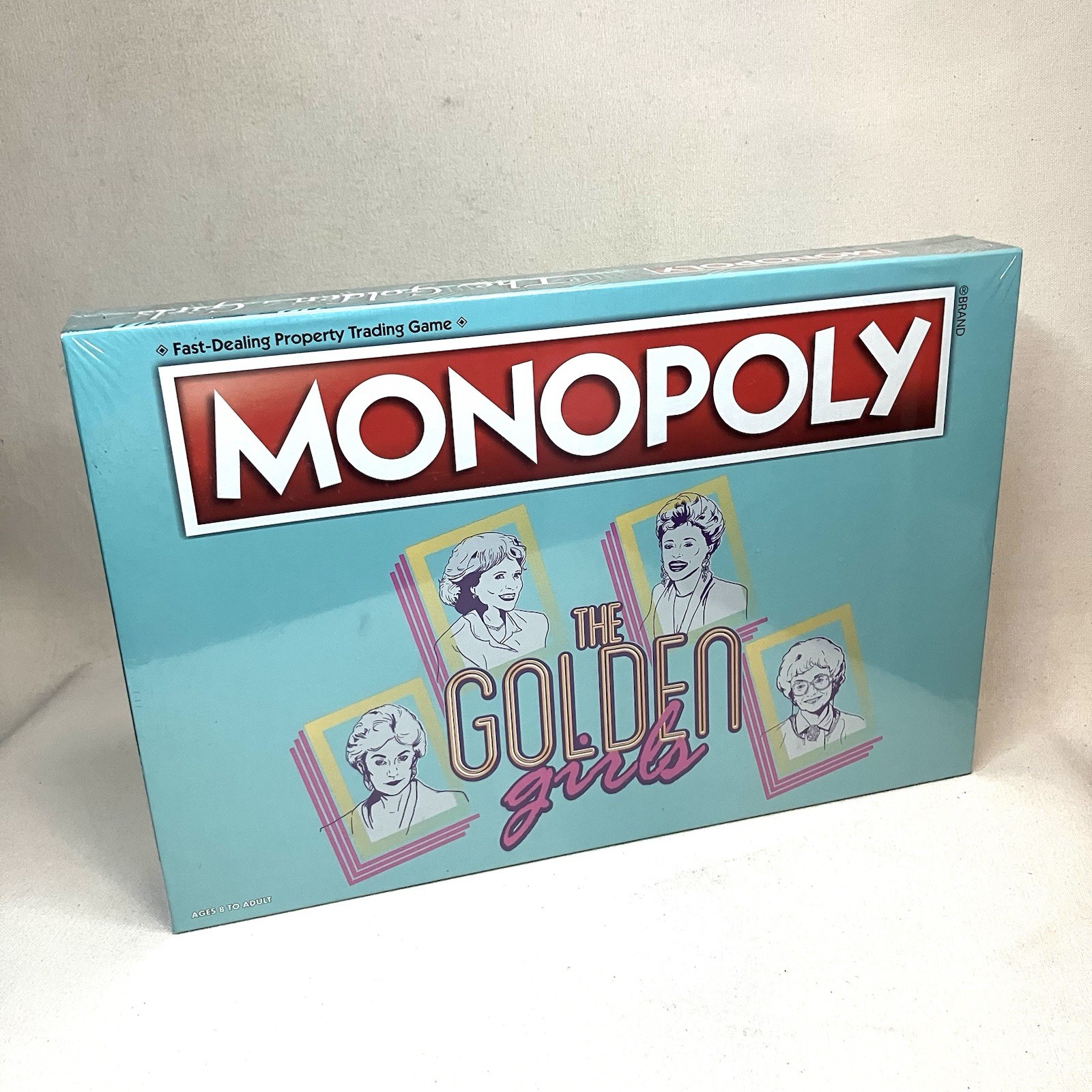 Monopoly The Golden Girls Edition Board Game 2017 Factory Sealed NEW Sealed