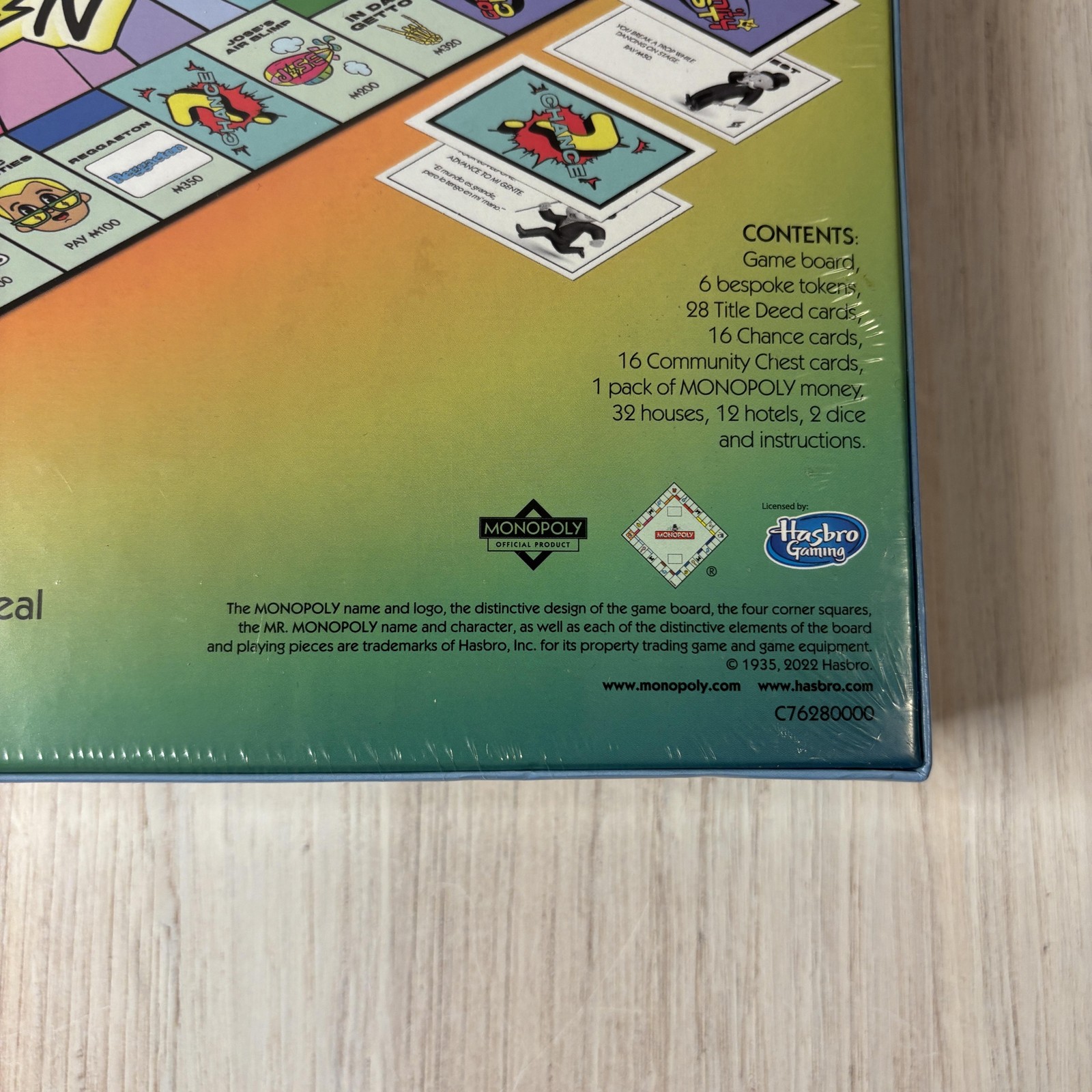 Monopoly J Balvin Token Madness Board Game New Sealed Hasbro USA Top Trumps NIB