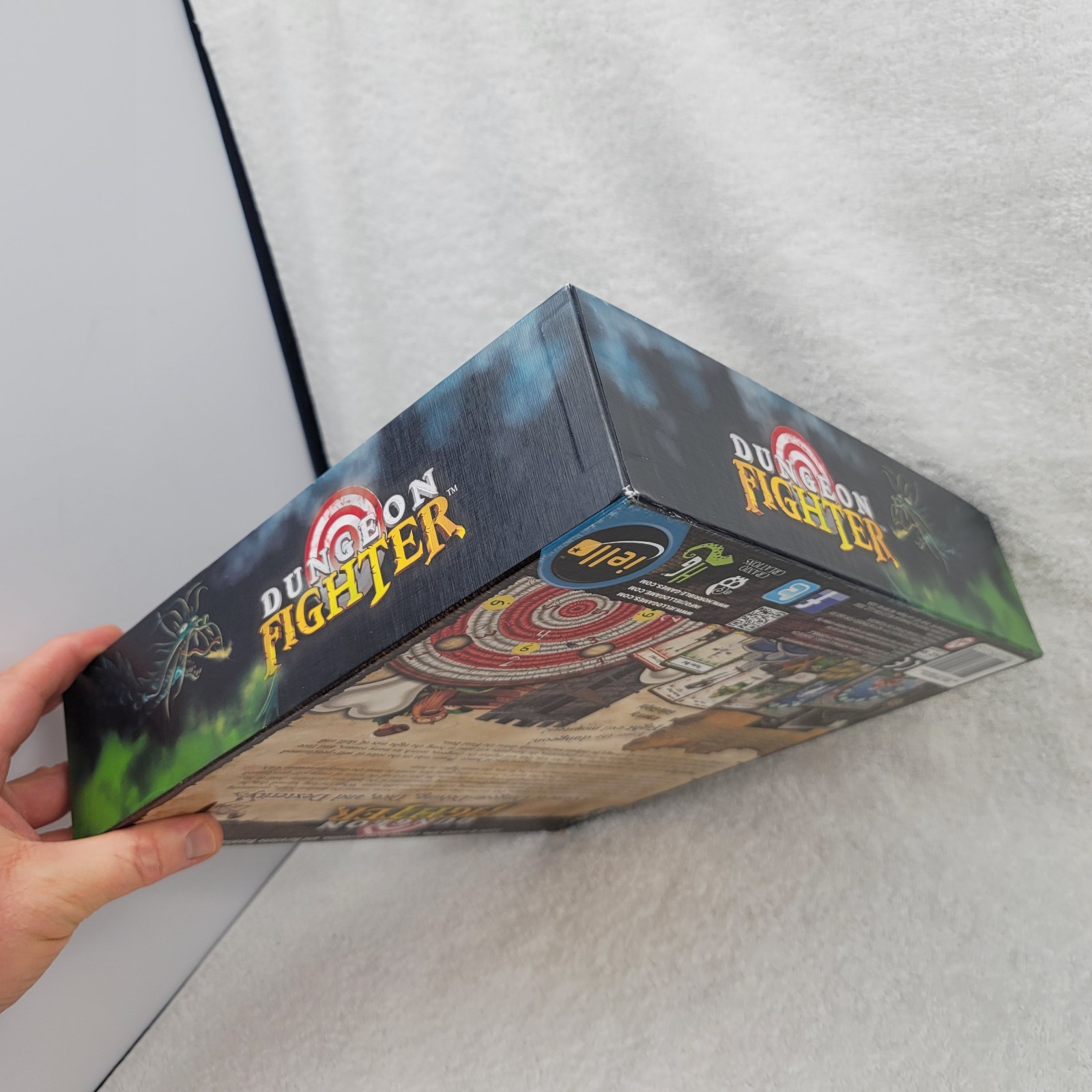 Dungeon Fighter Board Game 100% complete Iello Silva Sorentino Buonfino Good