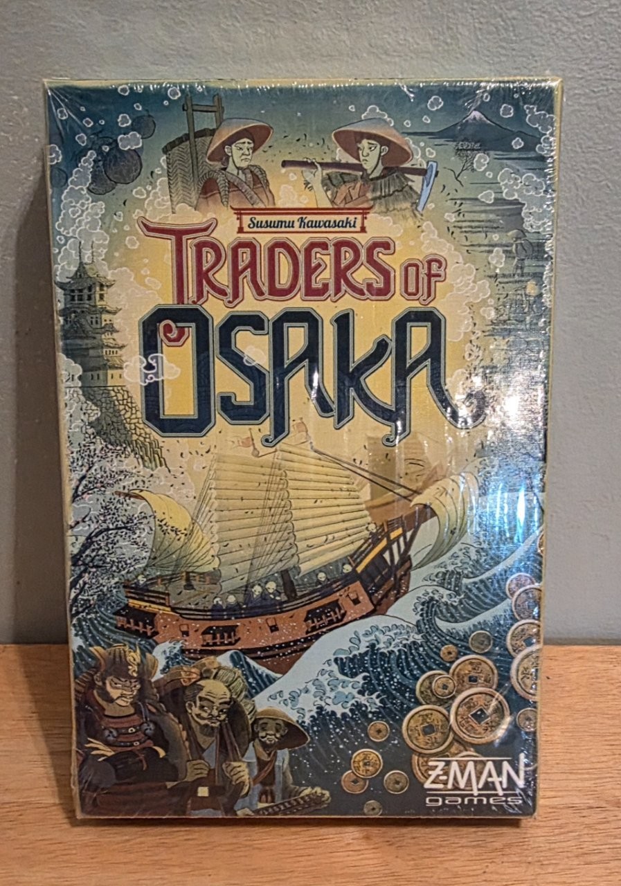 Z-Man Games Traders of Osaka Susumu Kawasaki Strategy Board Game New Sealed