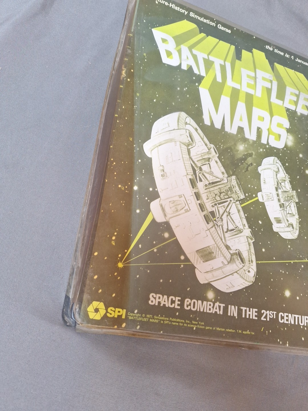 1977 ~SPI ~BATTLEFLEET MARS ~21st Century Space Combat WAR GAME ~UNPUNCHED~