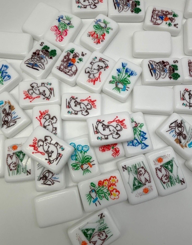 TRACH/BACH Inspired American Mahjong Tiles
