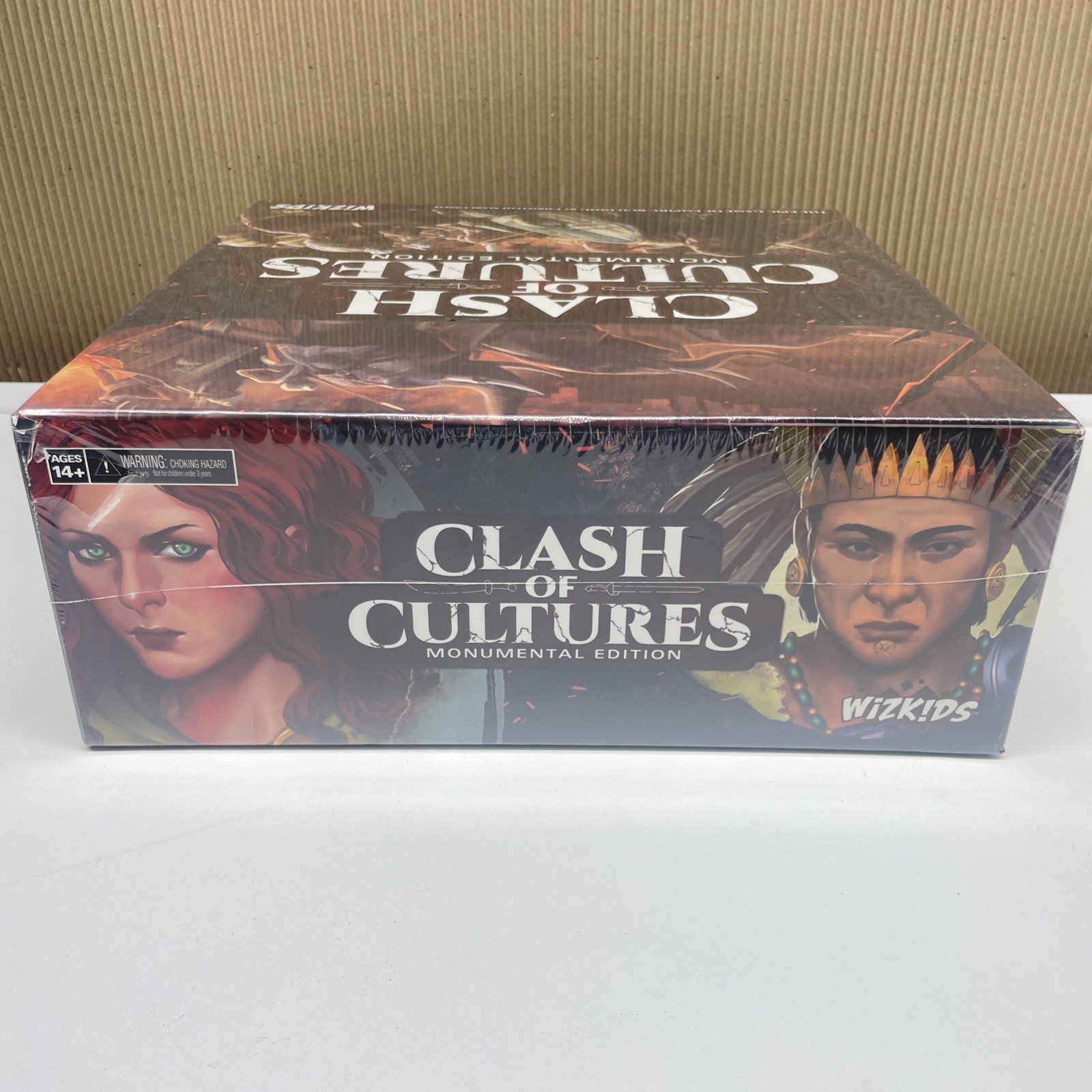 Clash of Cultures Monumental Edition Civilization Board Game New Sealed Wizkids