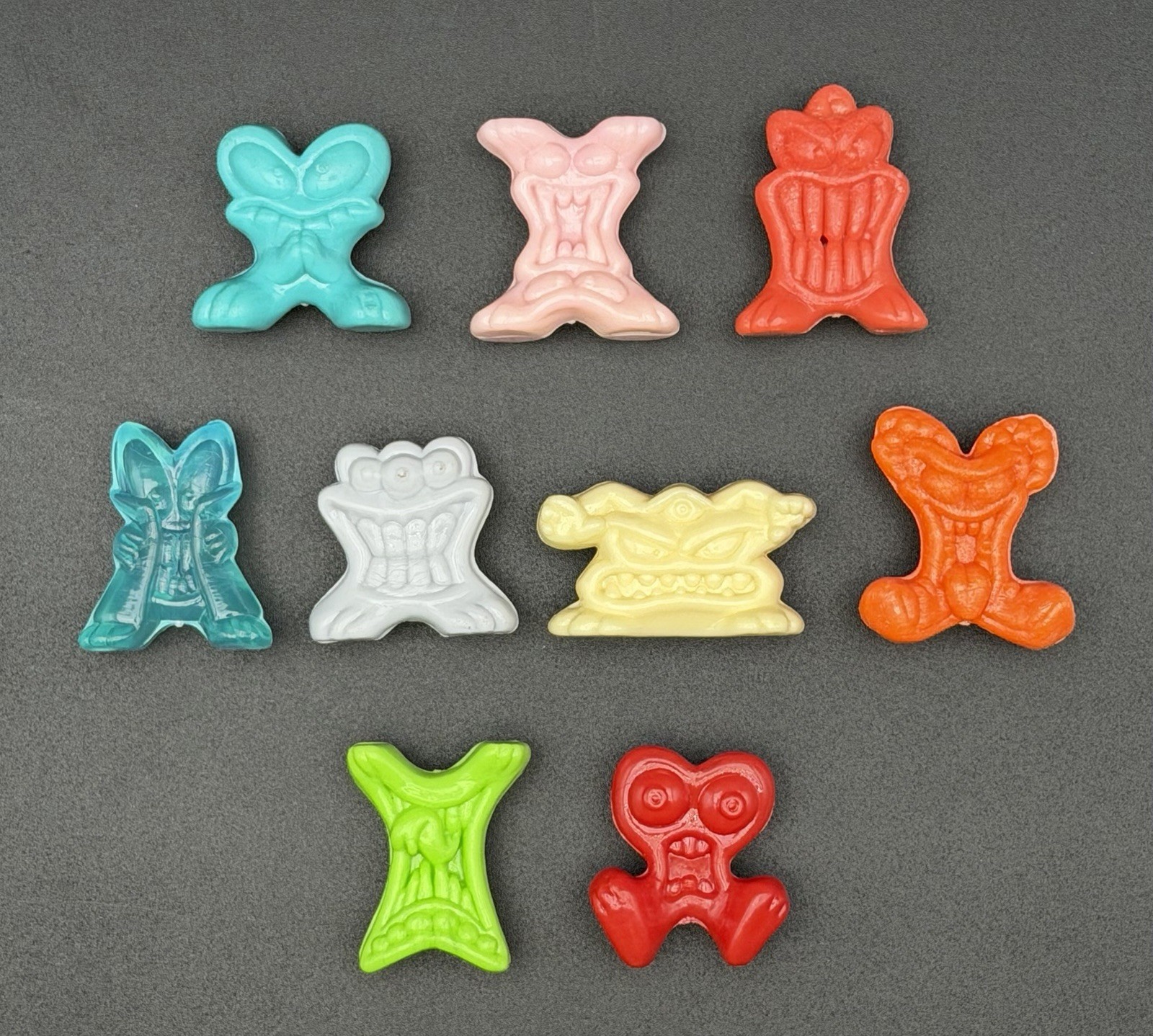 Lot of 9 Gogo’s Crazy Bones New Generation Series 2005 Figures