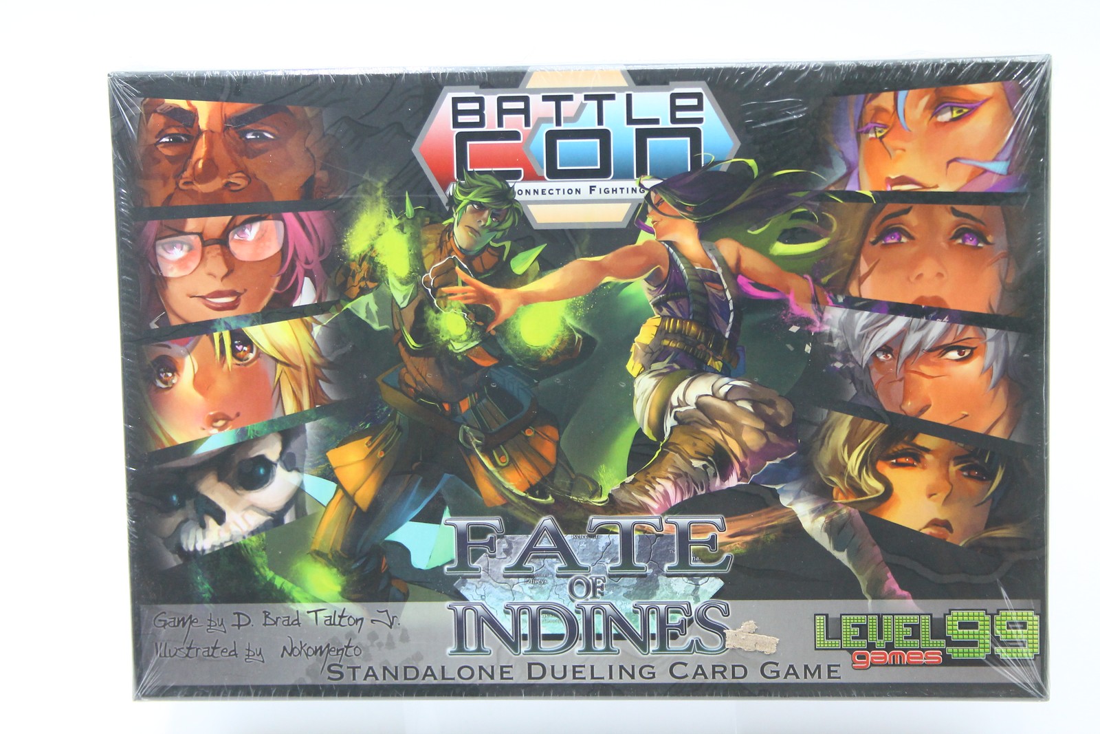 Used Board Game: BattleCON – Fate of Indines (Sealed)