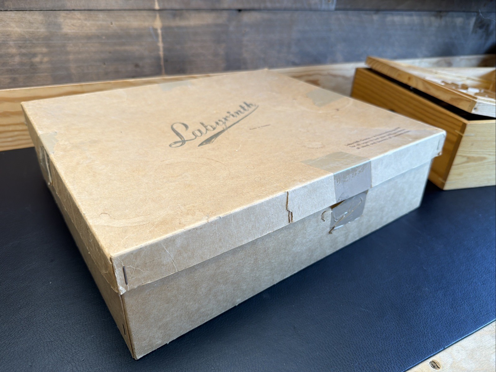 Vintage 1950 Brio Labyrinth Wooden Game with Original Box!!