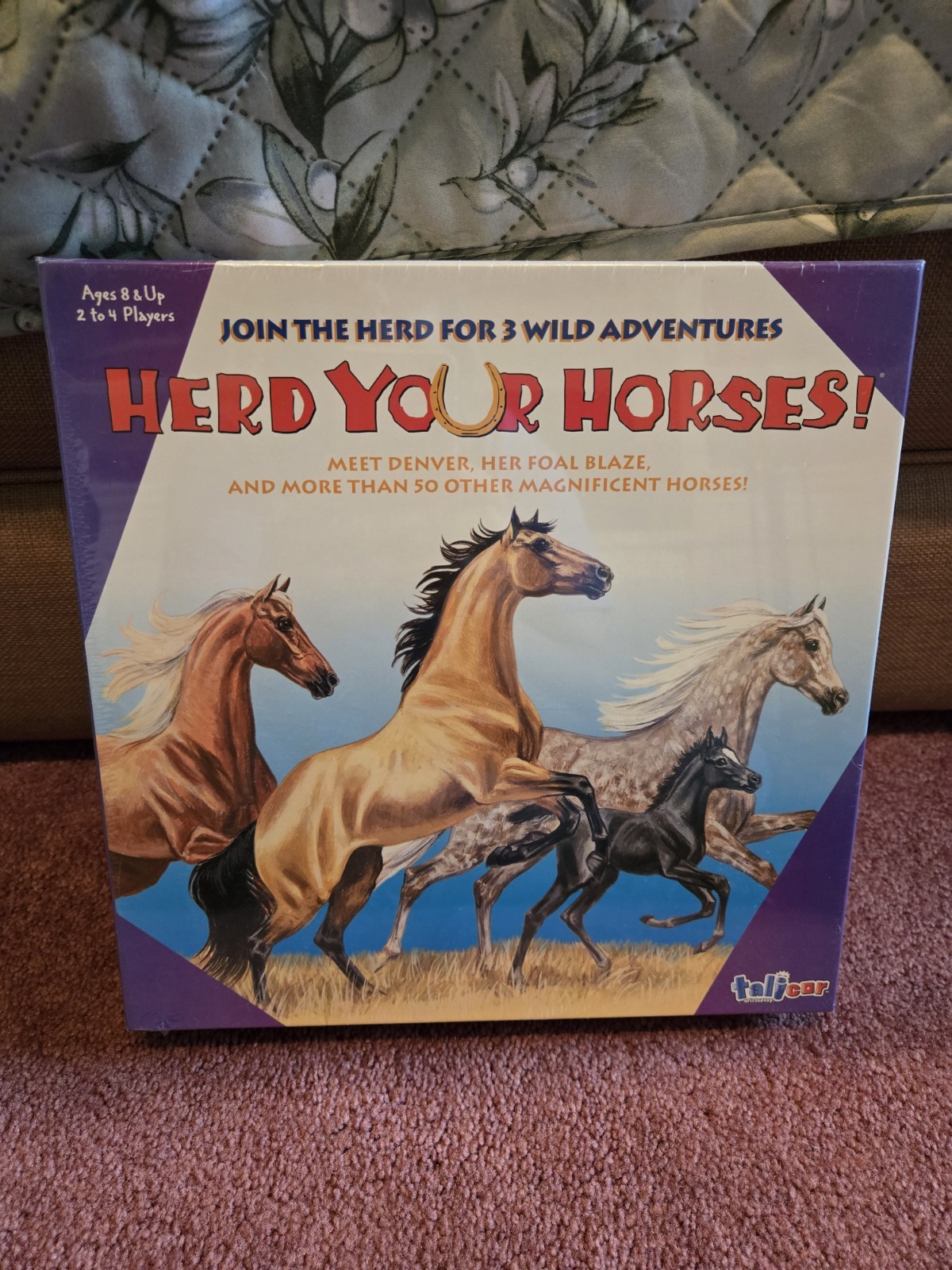 Herd Your Horses Board Game Complete