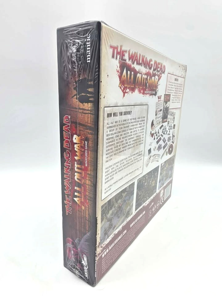 The Walking Dead: All Out War – Miniatures Game | NEW • Factory Sealed