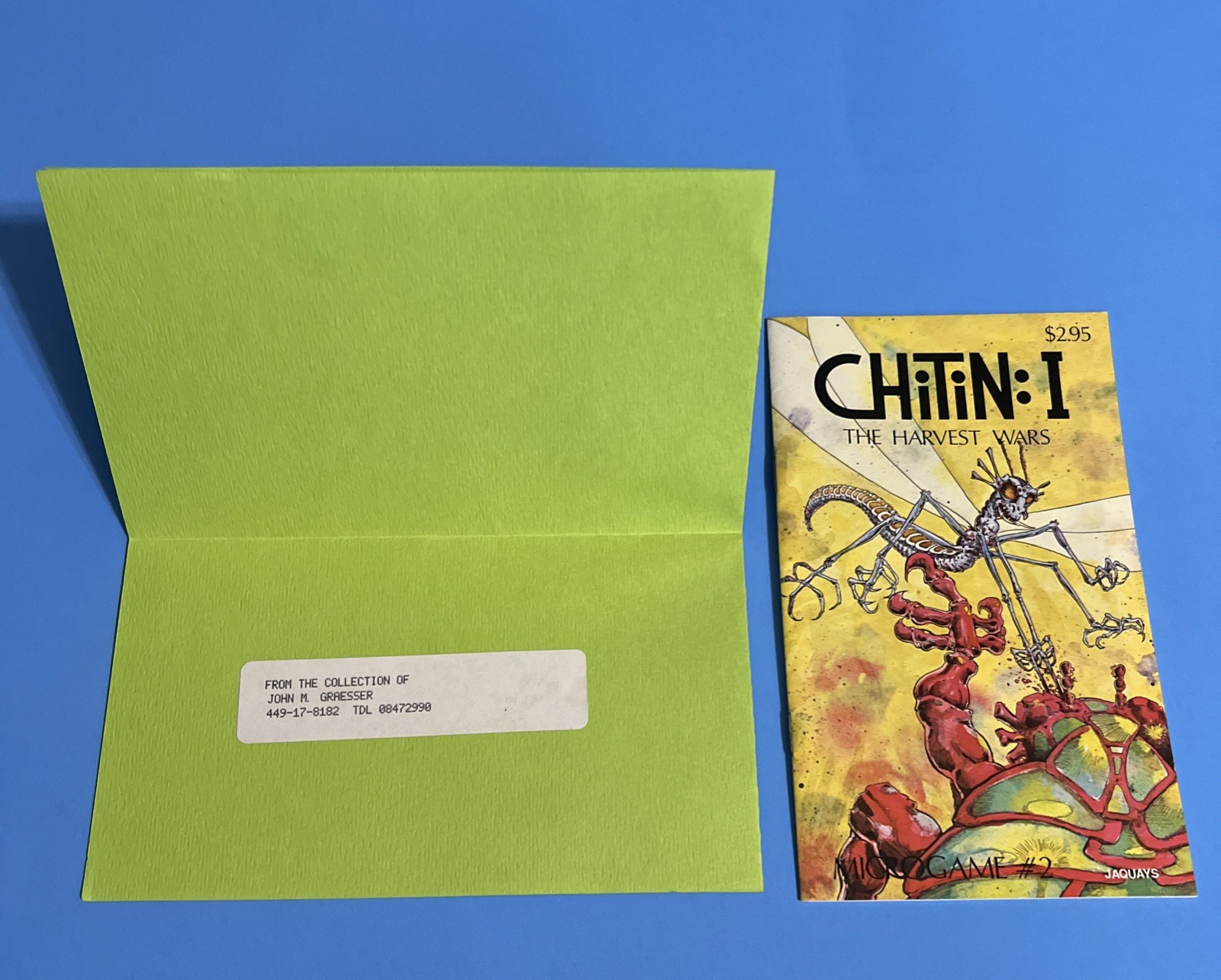 CHiTiN: I The Harvest Wars Metagaming Microgame #2, 2nd Printing (1978)