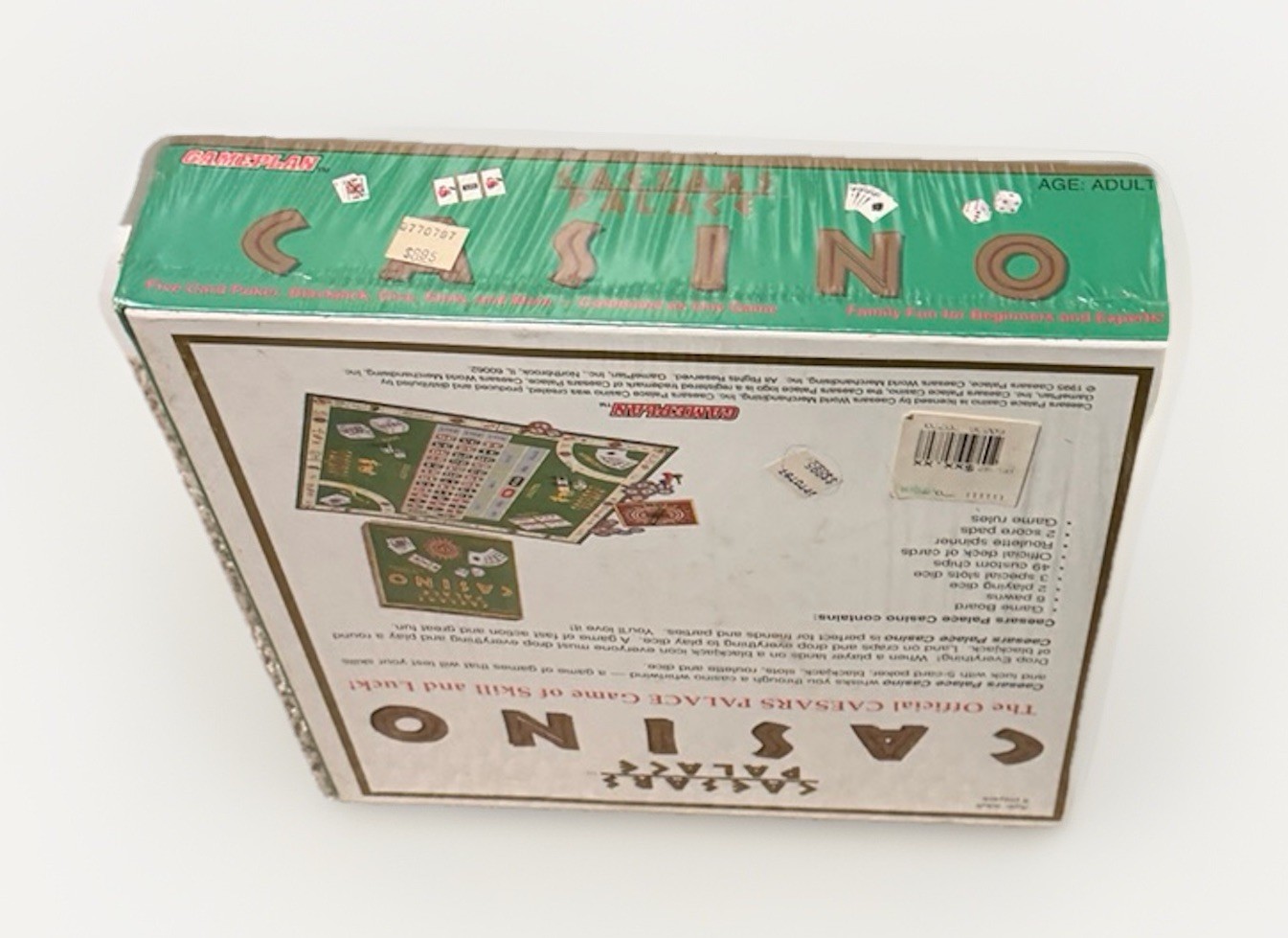Brand New Vintage Caesars Palace Casino Themed Board Game