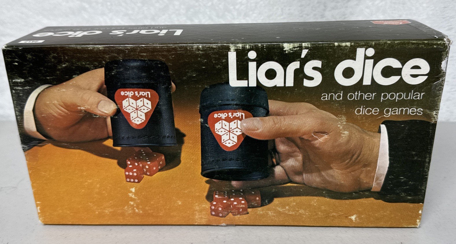 E.S. Lowe Liar’s Dice Game Complete With Box Damage Ages 10 And Up