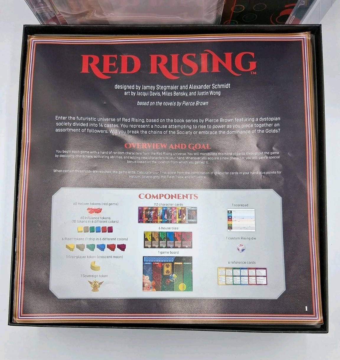 Red Rising Collectors Edition First Print Board Game – Stonemaier Games