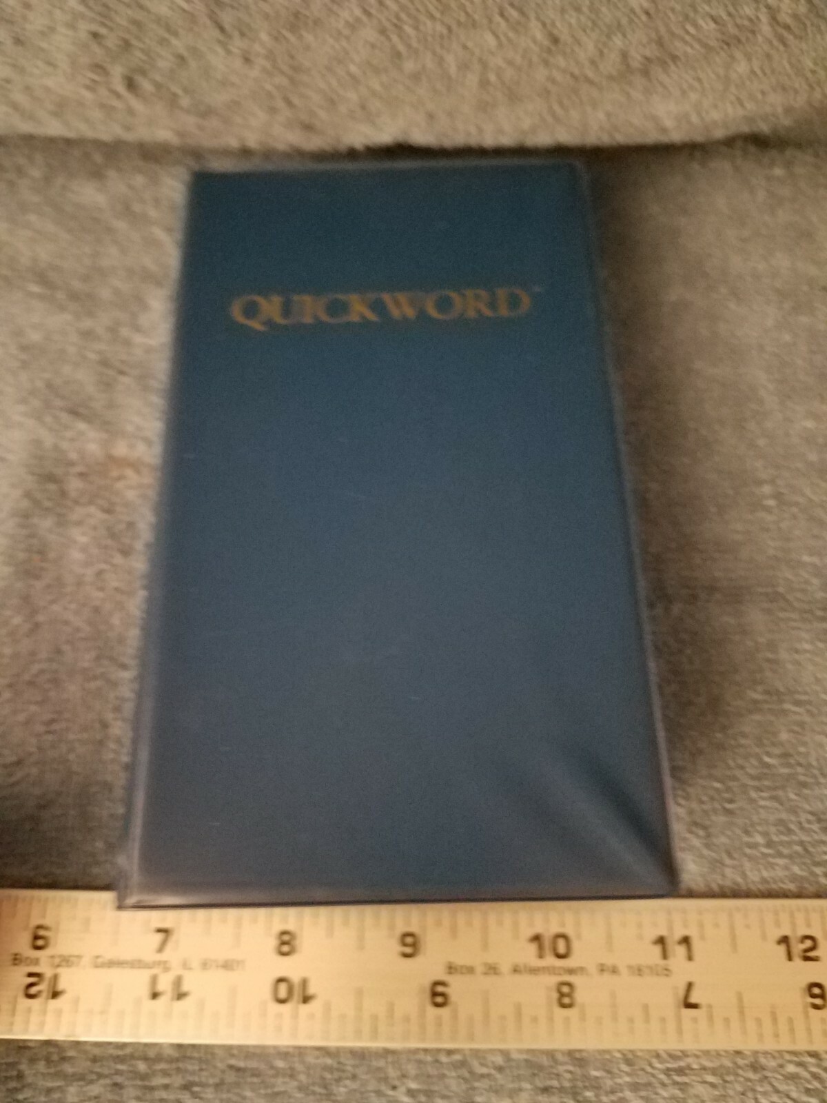 Quickword board game Magnetic travel Edition Ultimate word game Complete