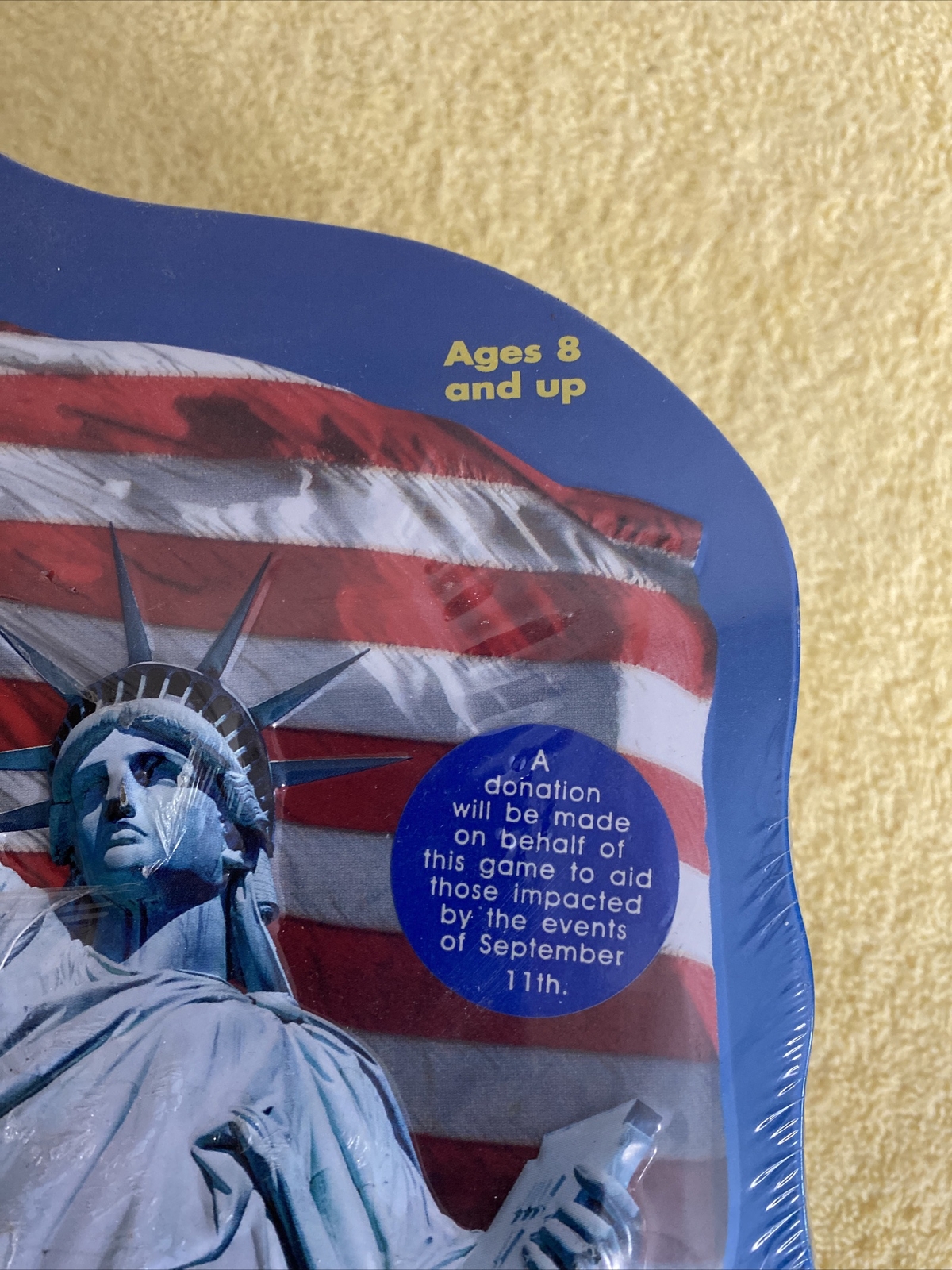 Cardinal American Trivia Game Spirit United States Metal Tin Educational Family