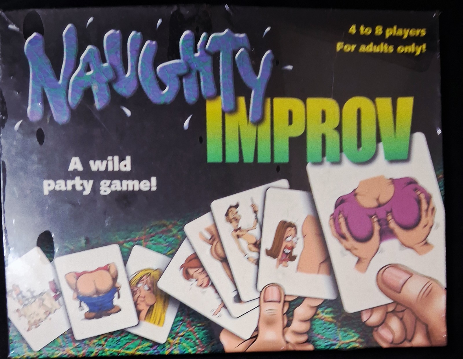 New Sealed Naughty Improv Adult Novelty Board Game Ozze Creations Charades Sexy
