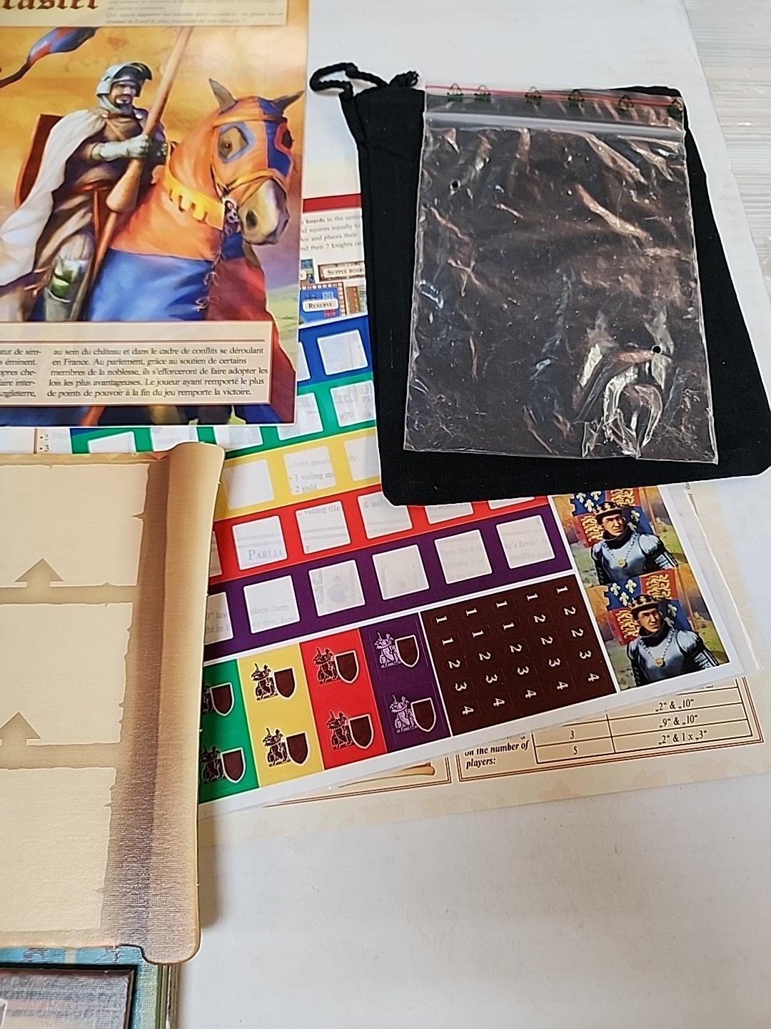 Queen Games Lancaster Board Game Complete Used