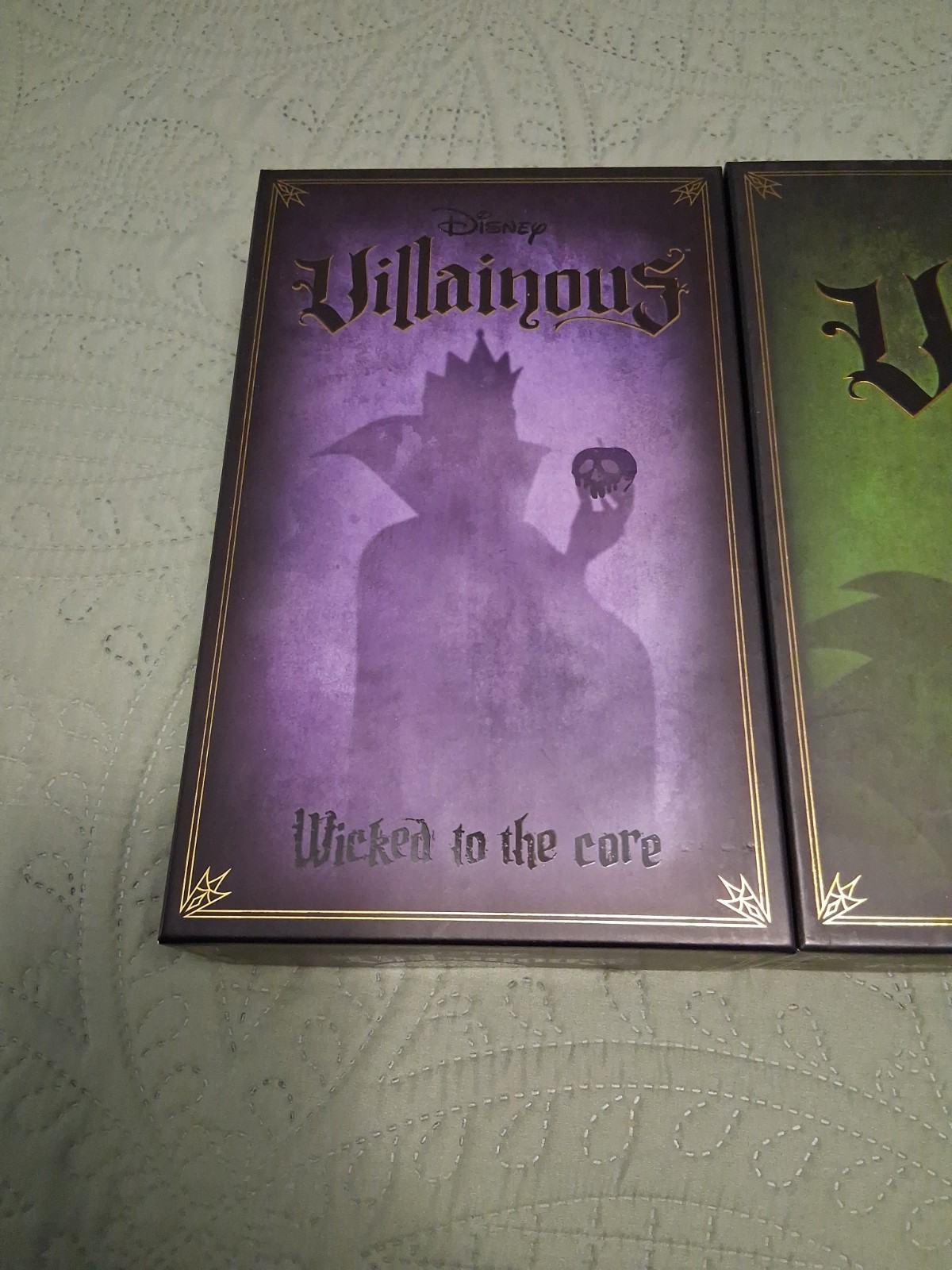 Disney Villainous “The Worst Takes All” & Wicked To The Core Board Games NEW –