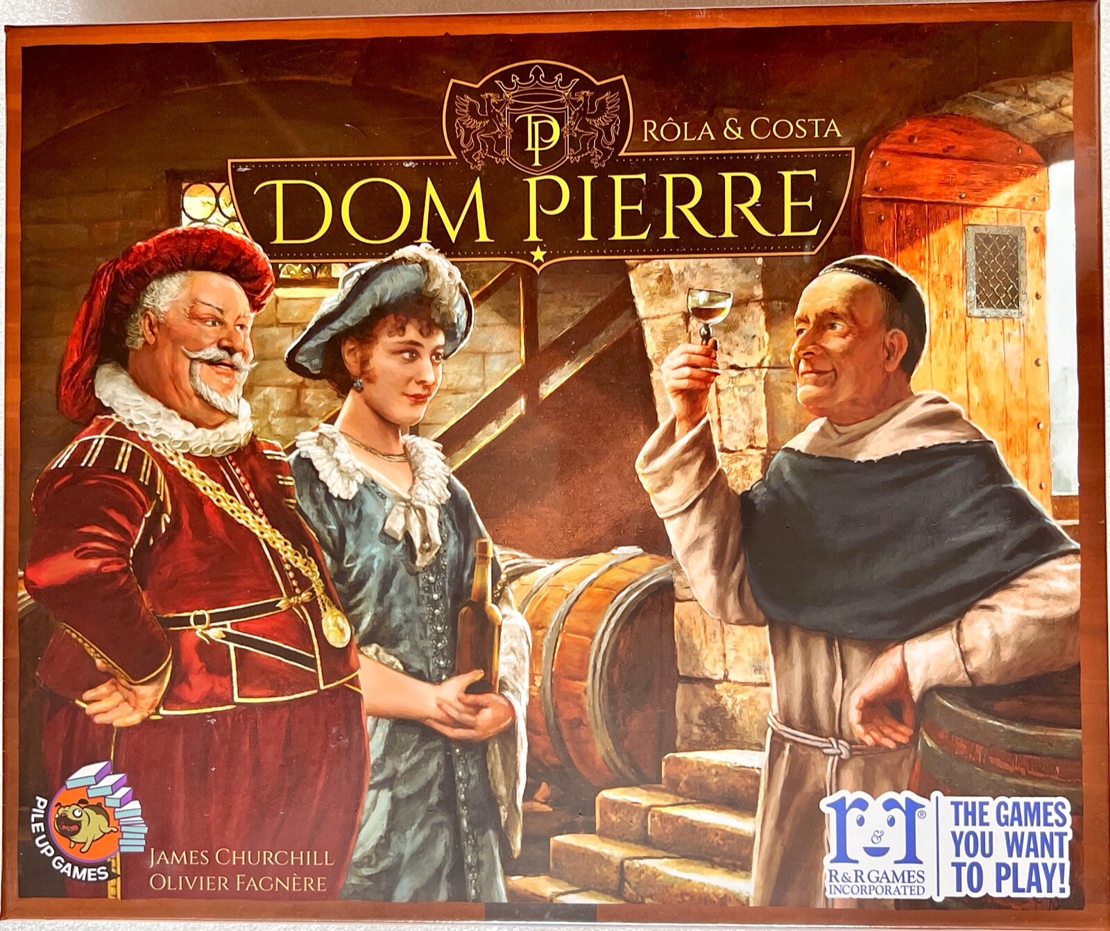 Dom Pierre R&R Games Family Game Expeert Game Strategy Game History Game